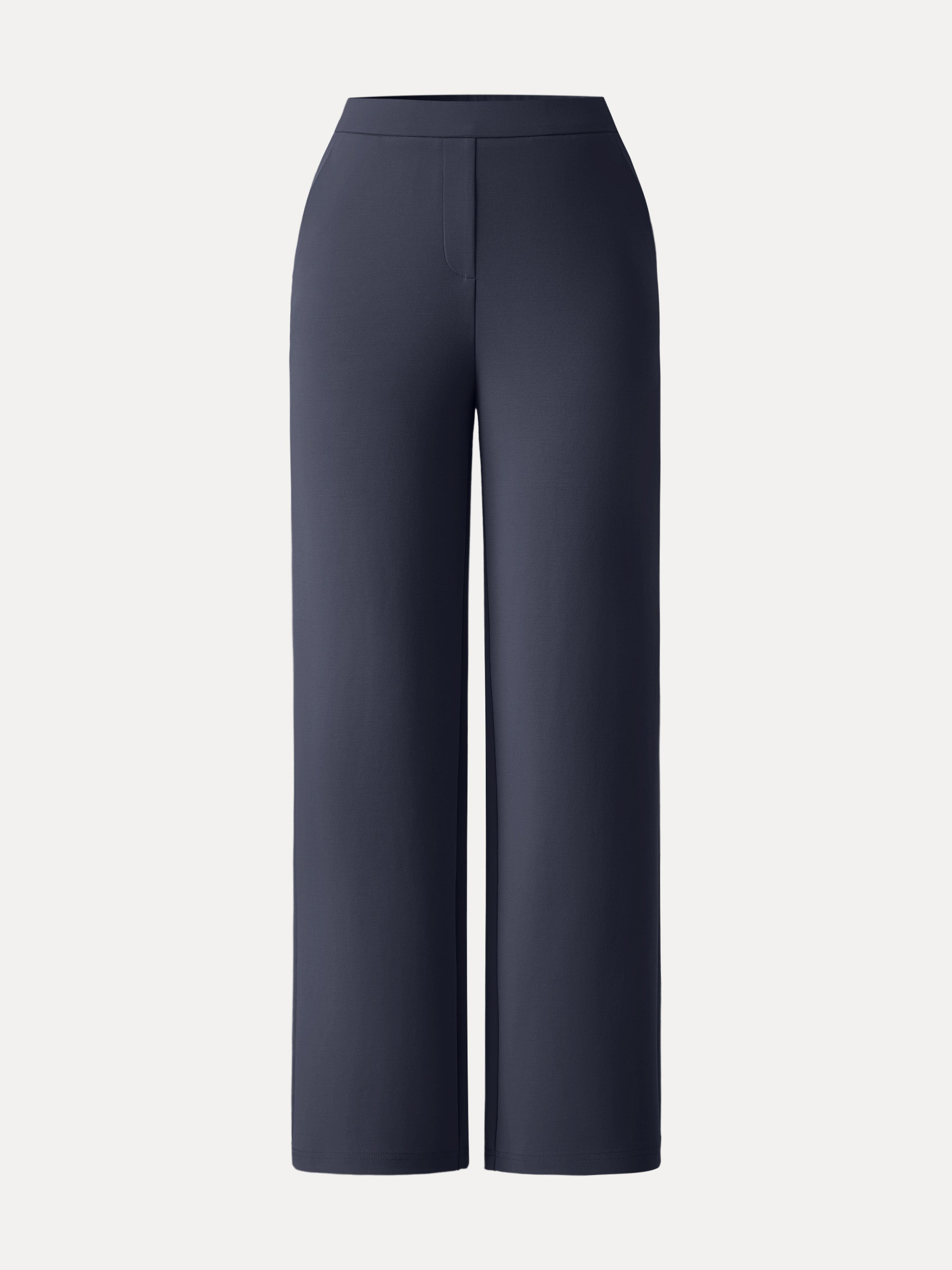 Sandwashed Modal Breathable Straight Leg Pull-on Travel Pants