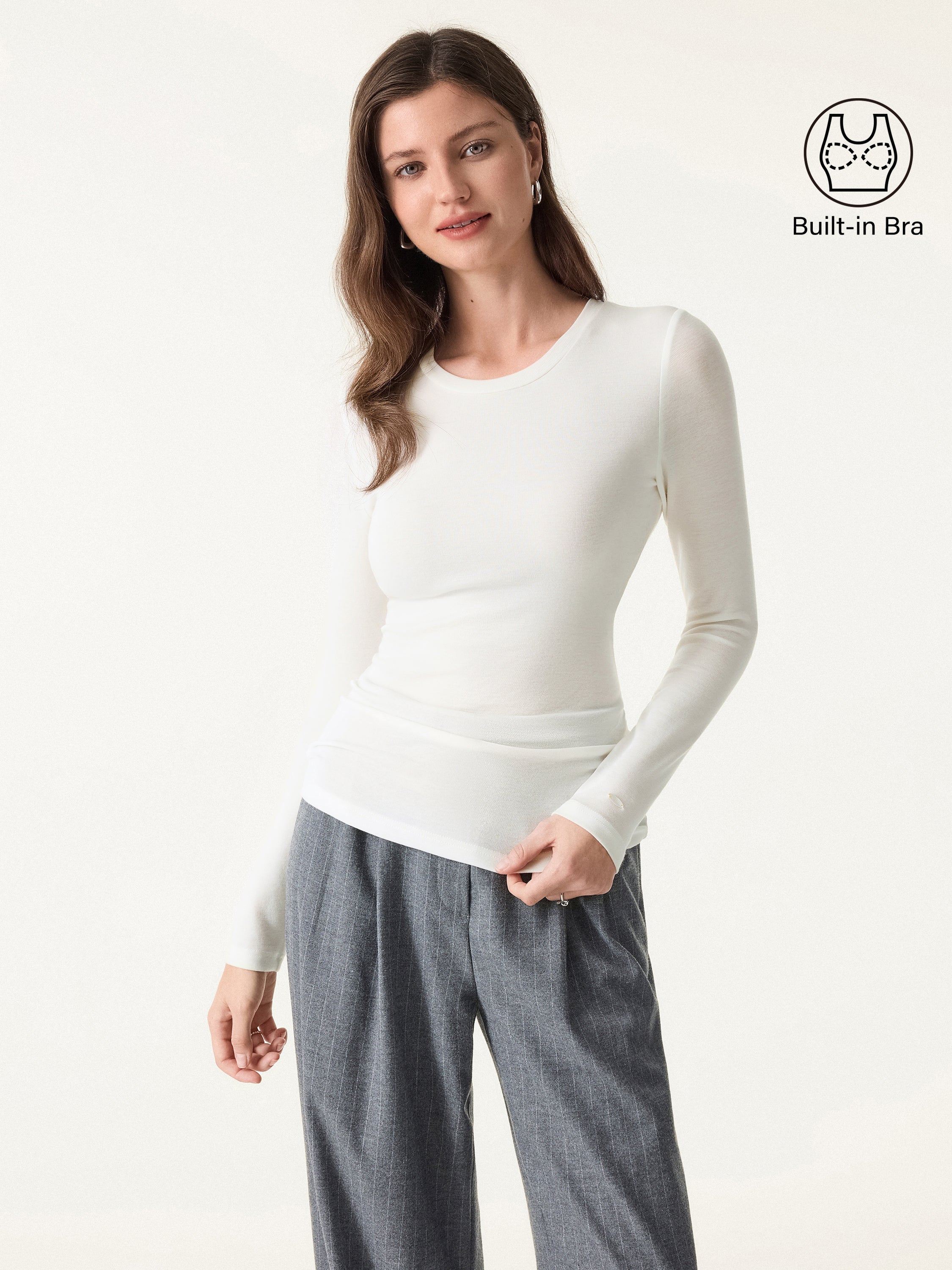 LiteWarm Crewneck Long Sleeve Brami