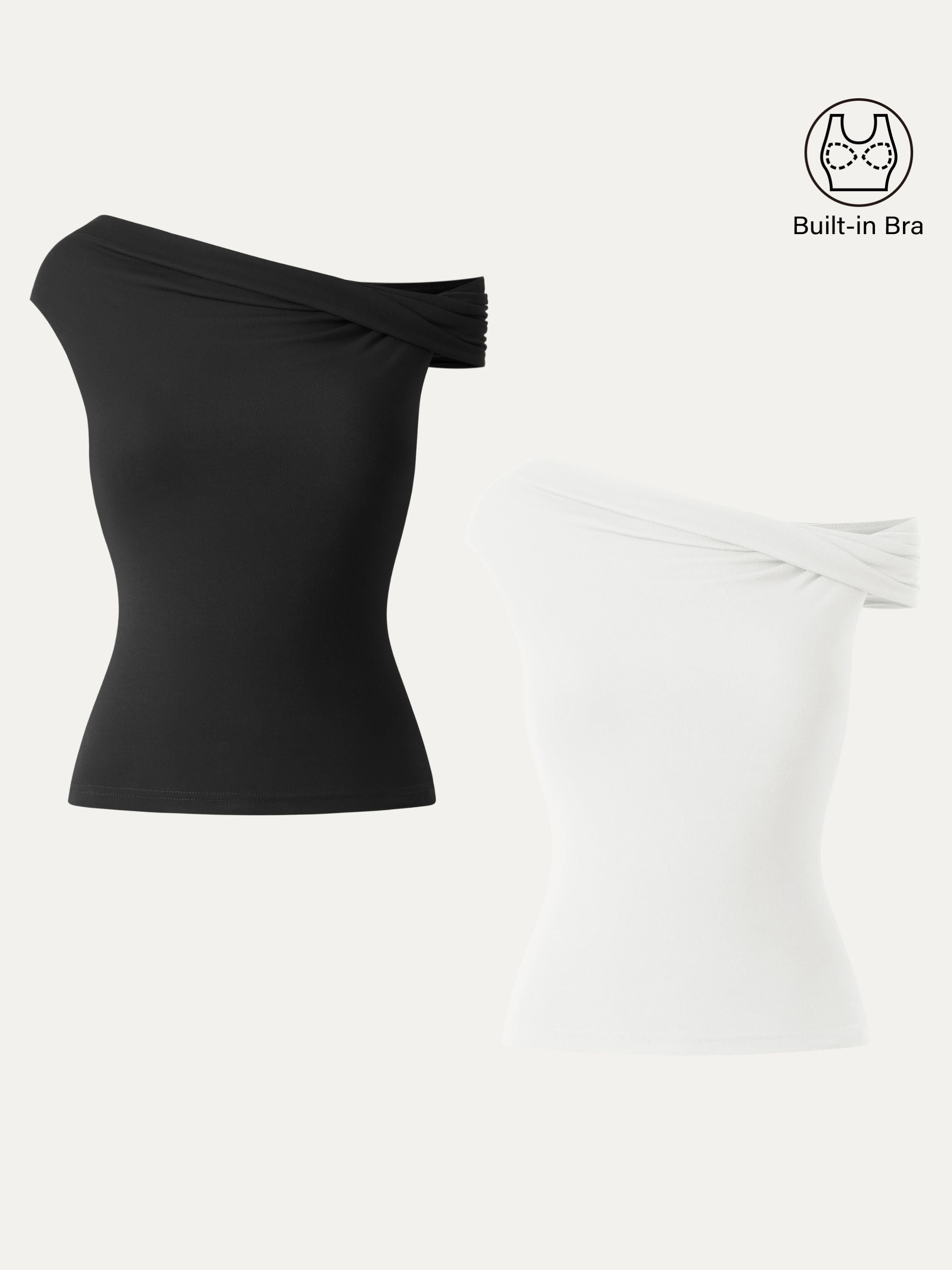 Multi-wear Versatile Necklines Brami Top