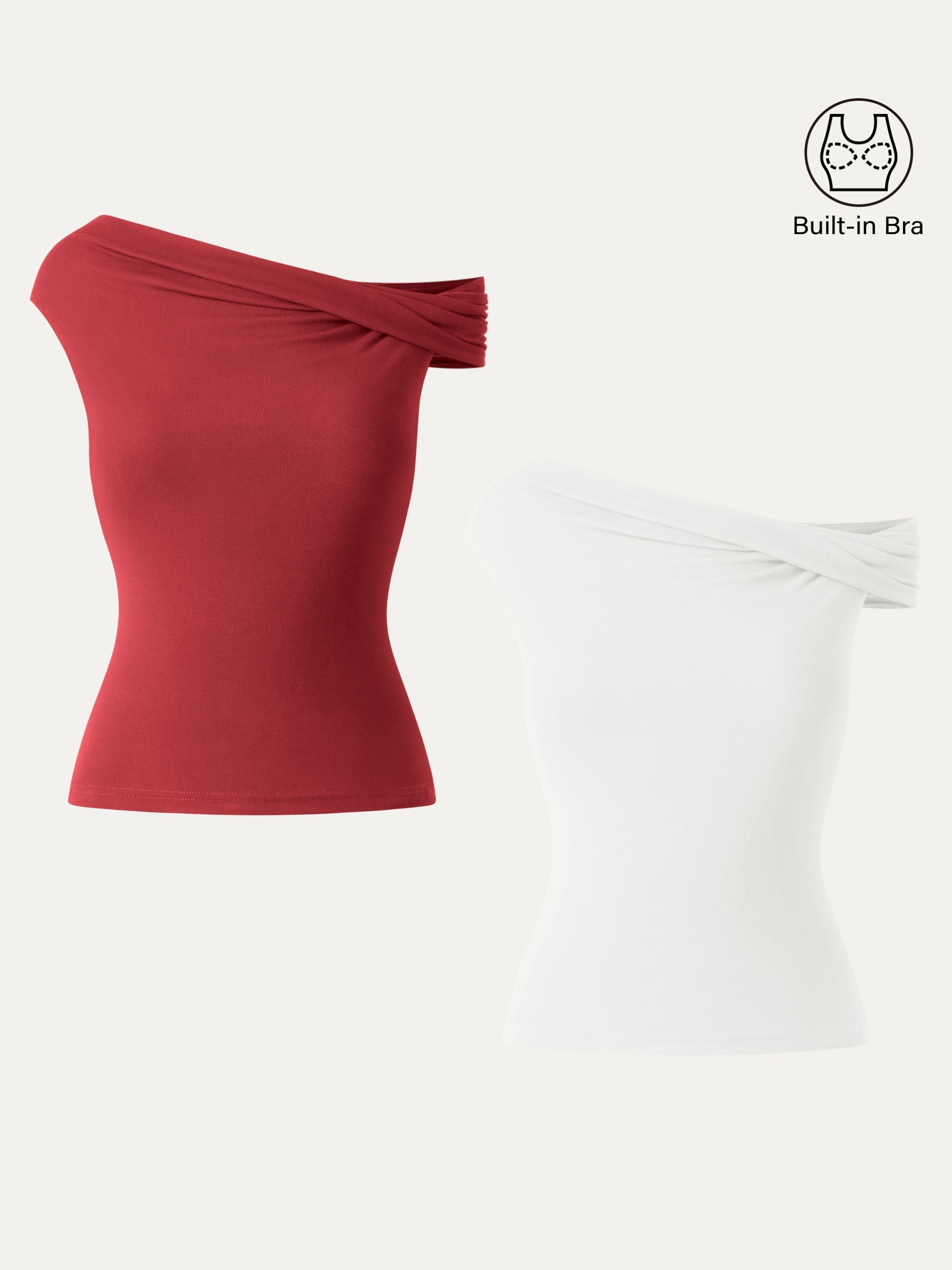 Multi-wear Versatile Necklines Brami Top