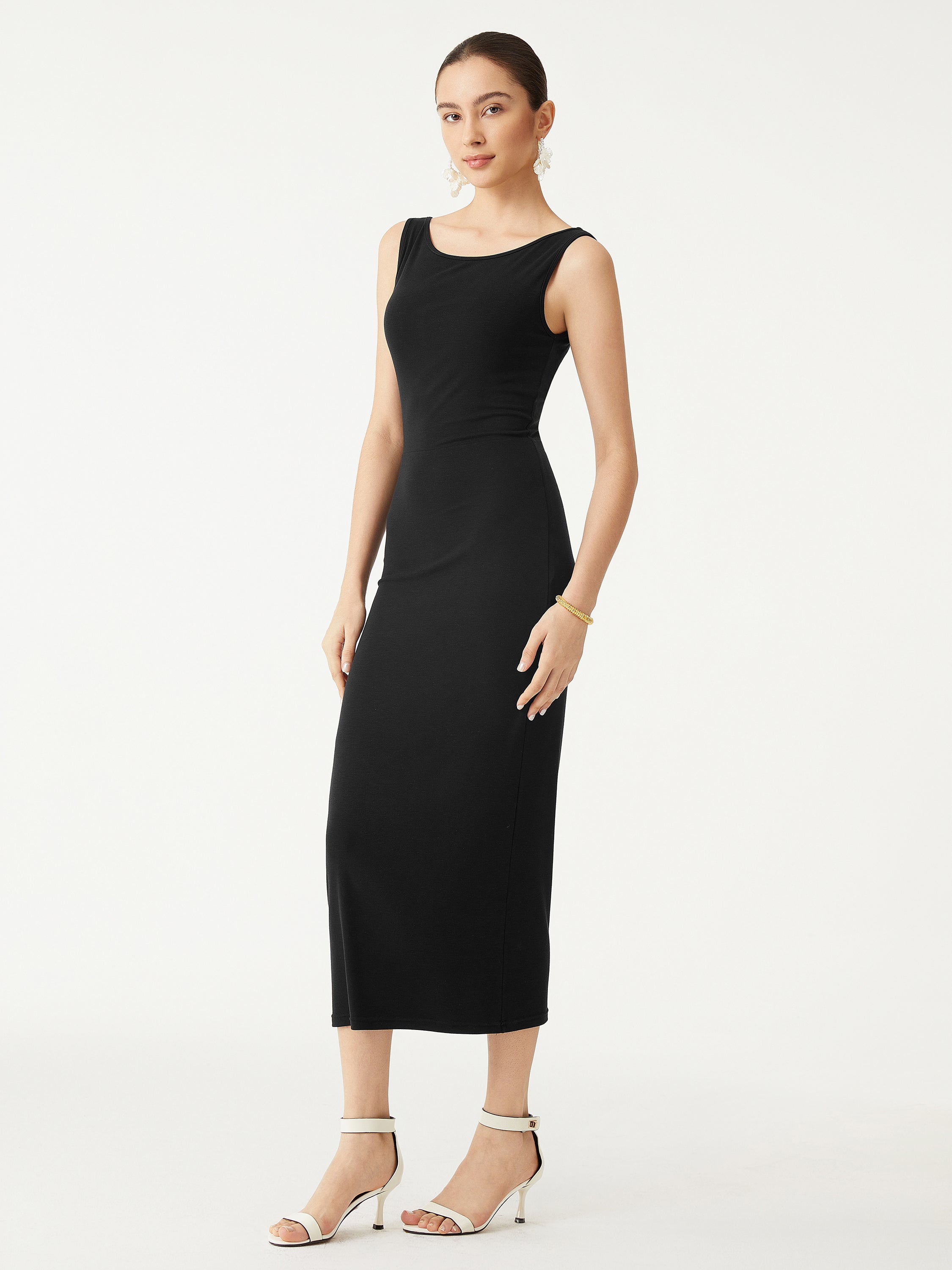 Open-Back Tank Brami Dress