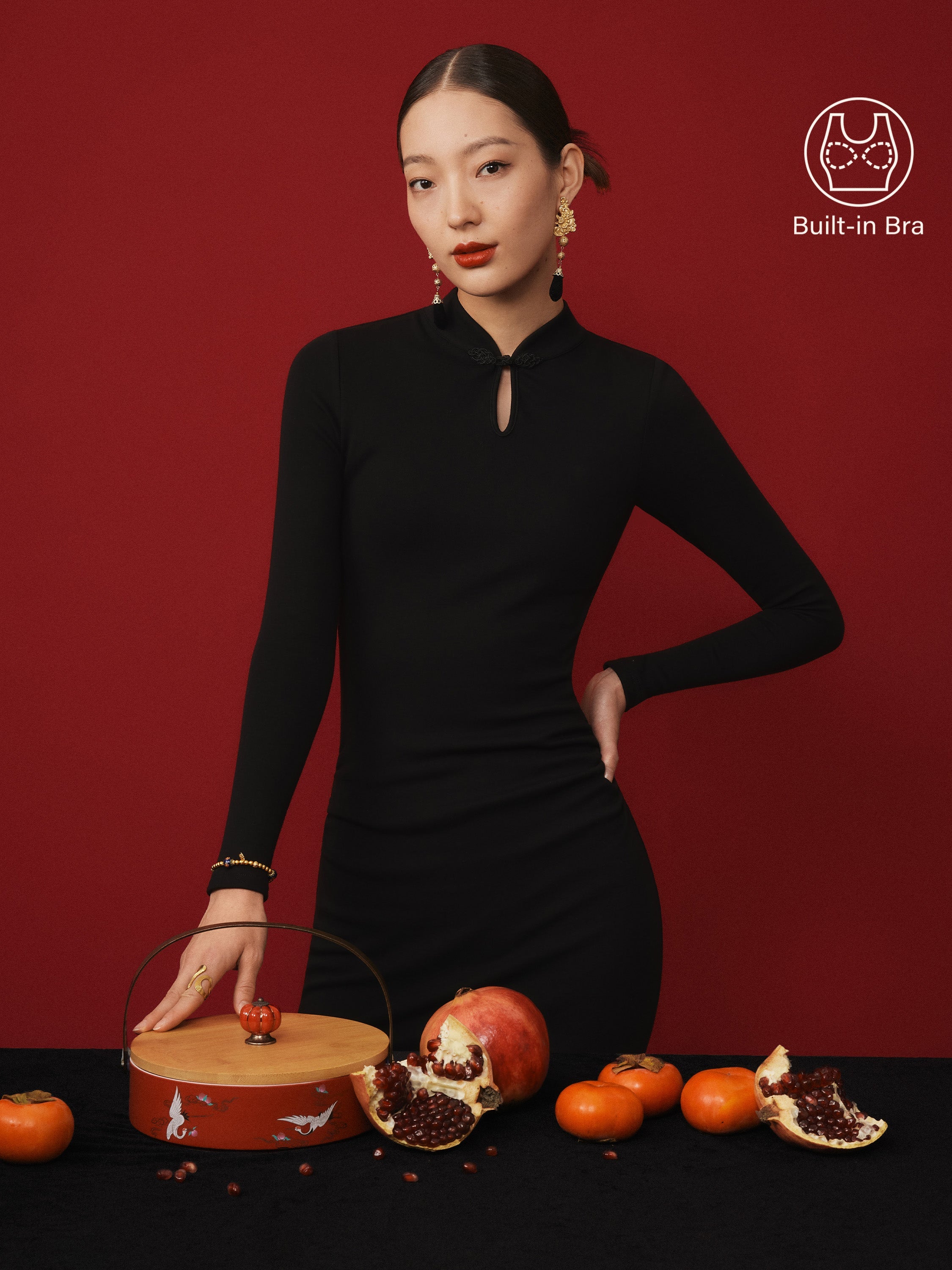 Mandarin Collar Mermaid Brami Dress Limited Edition