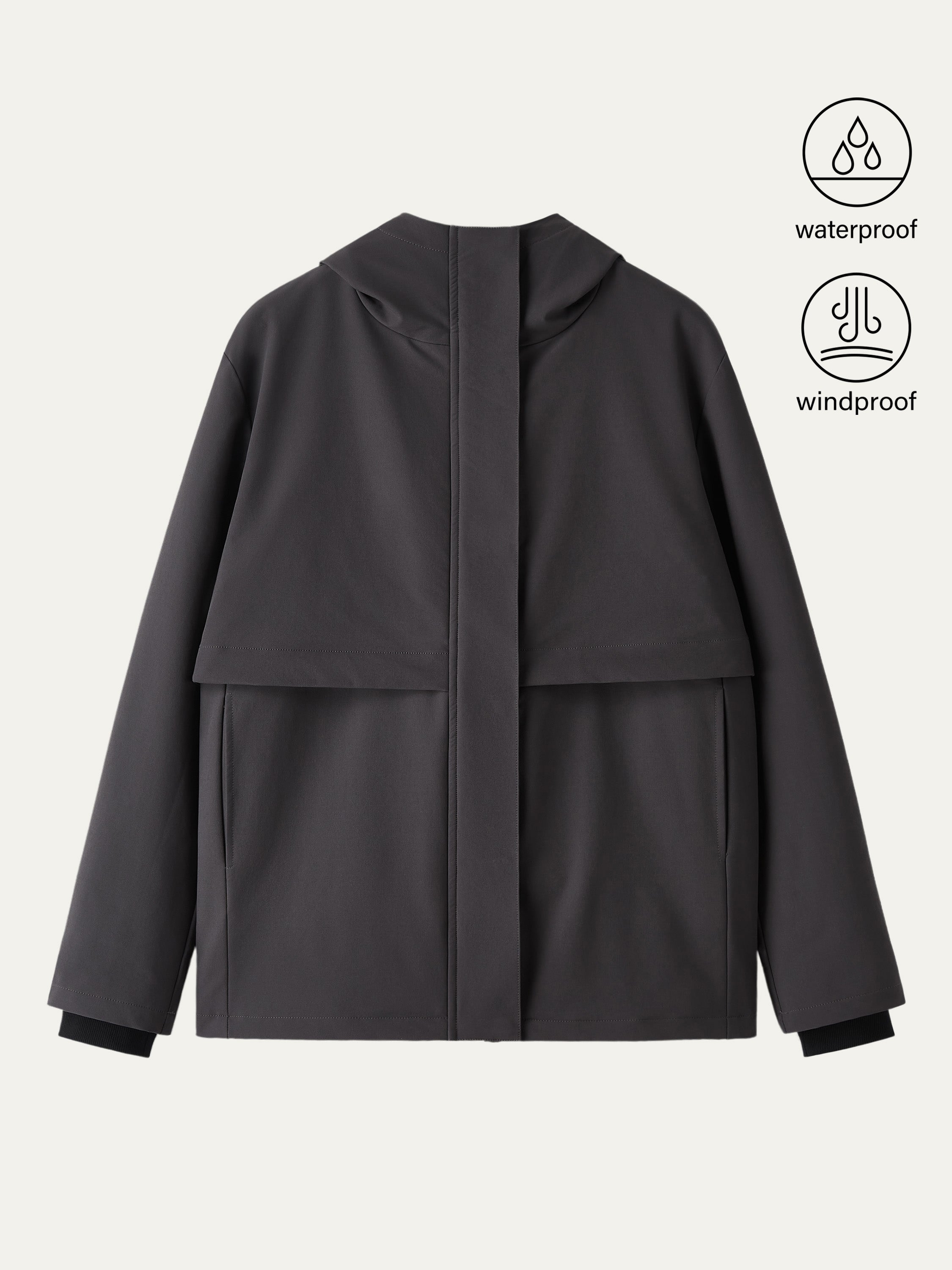Waterproof Hooded Fleece Jacket