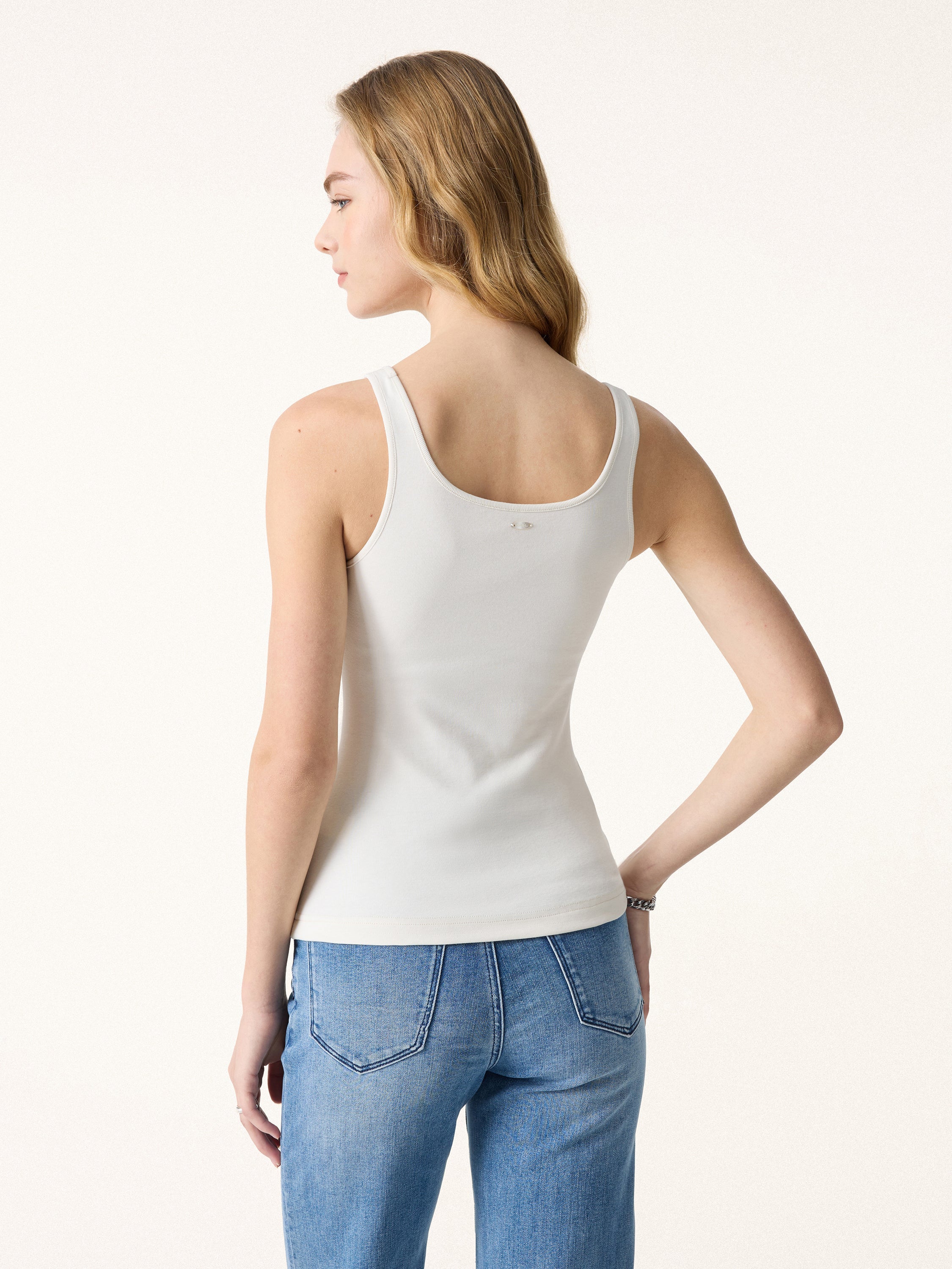 Cotton Lyocell U-Neck Brami Tank