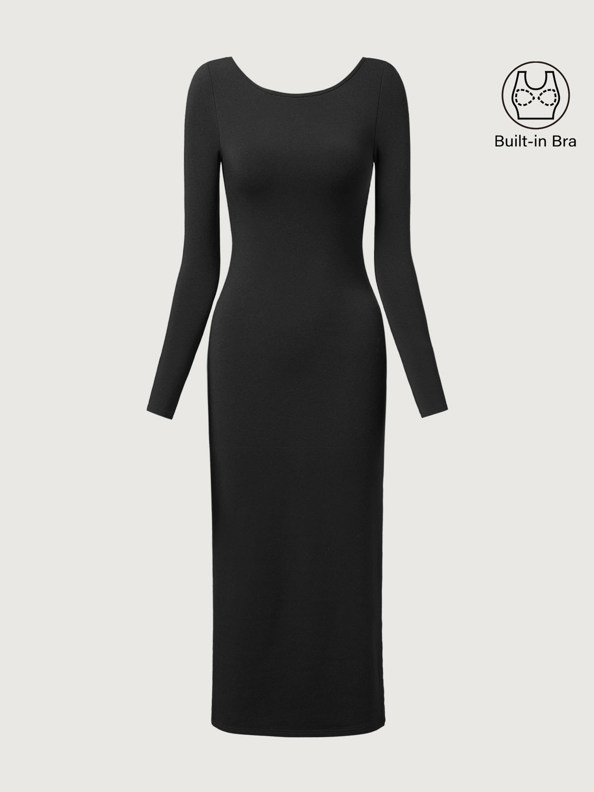 Open Back Brami Midi Dress