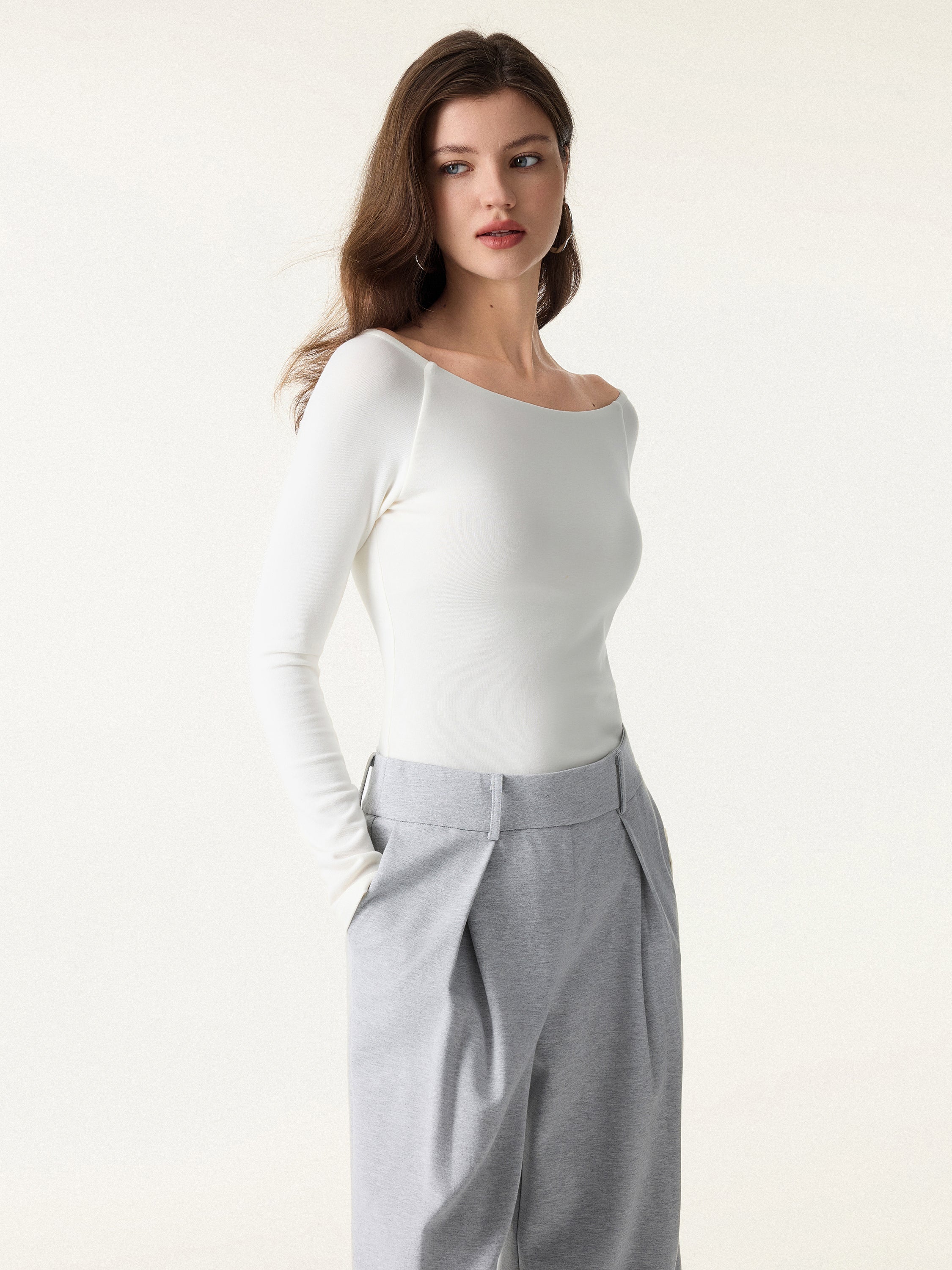 ProWarm Boatneck Long Sleeve Brami