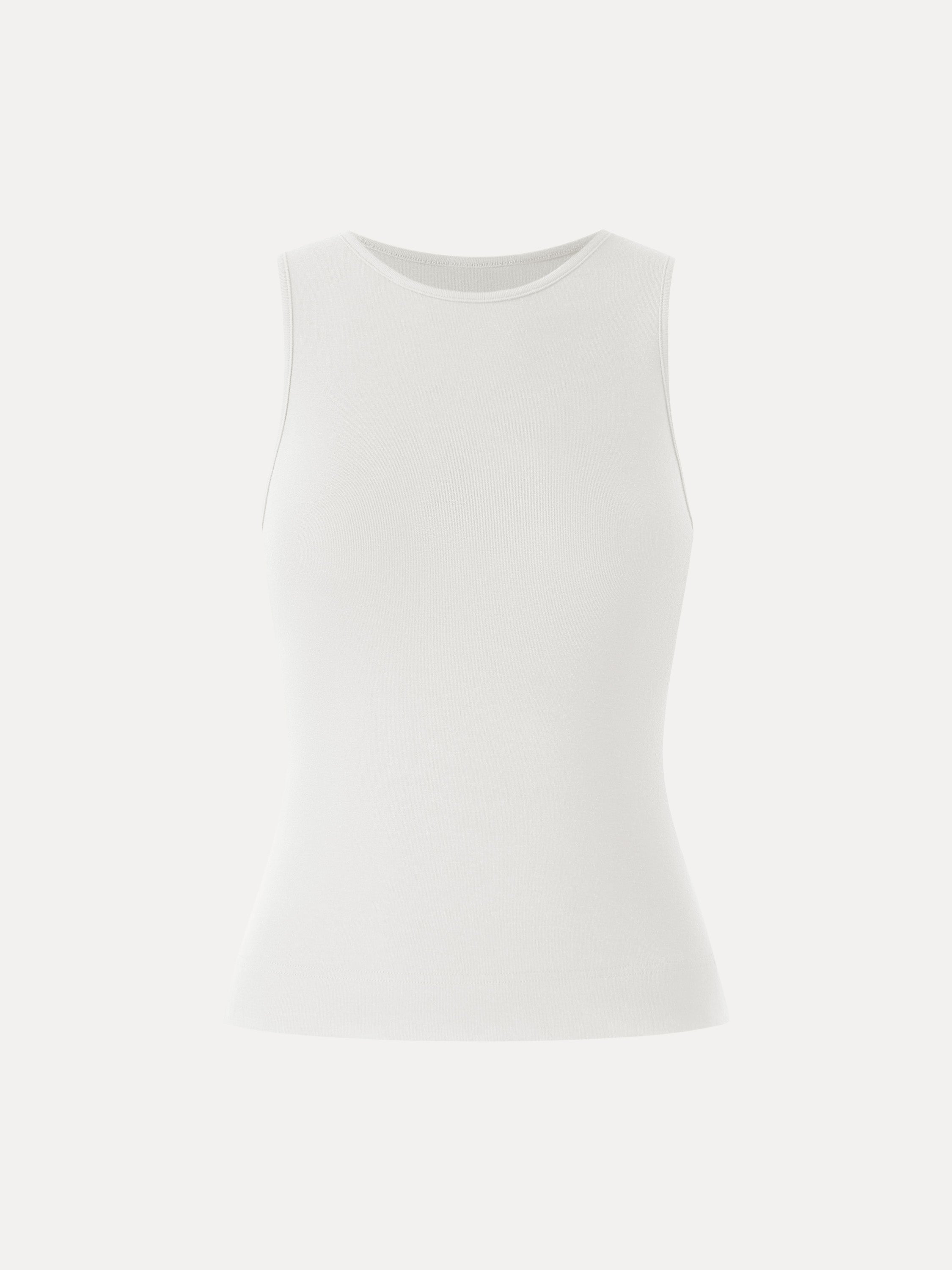 Non-Itch Lyocell Wool Round Neck Tank