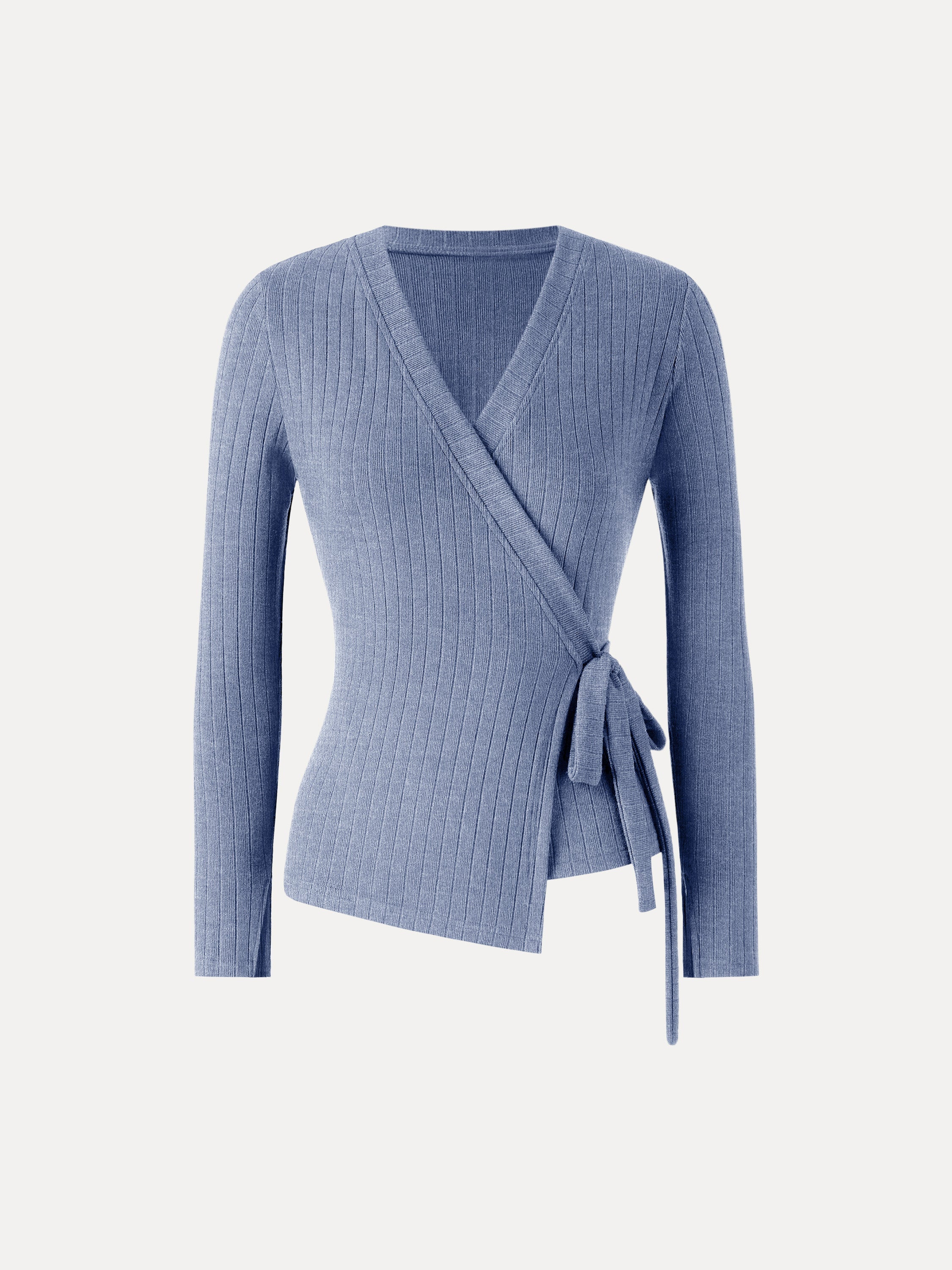 Wrapped Long Sleeve Top