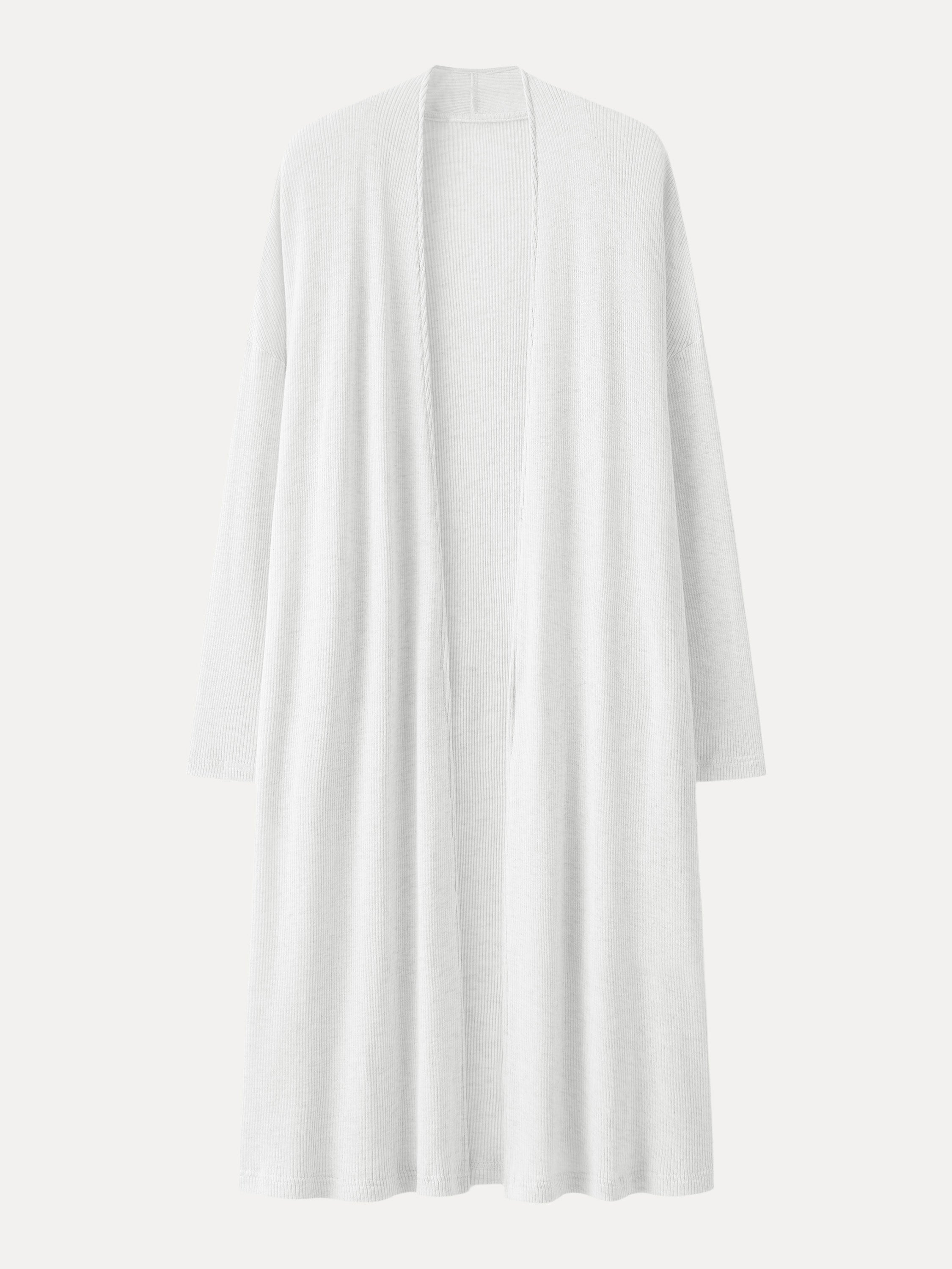 Soft Drape Open Front Cardigan with Pockets