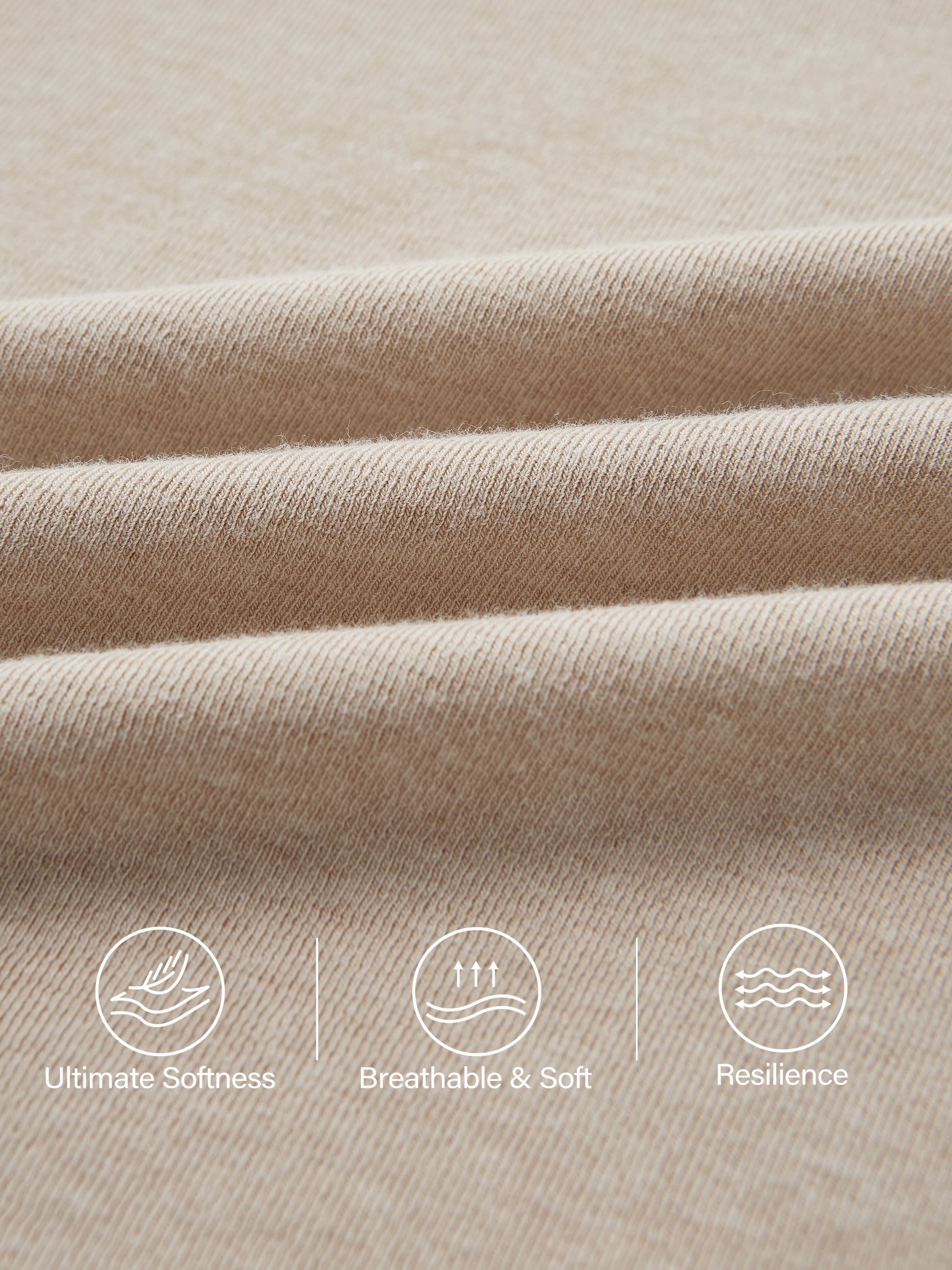 Stretch Cotton V-Neck Long Sleeve Brami Top