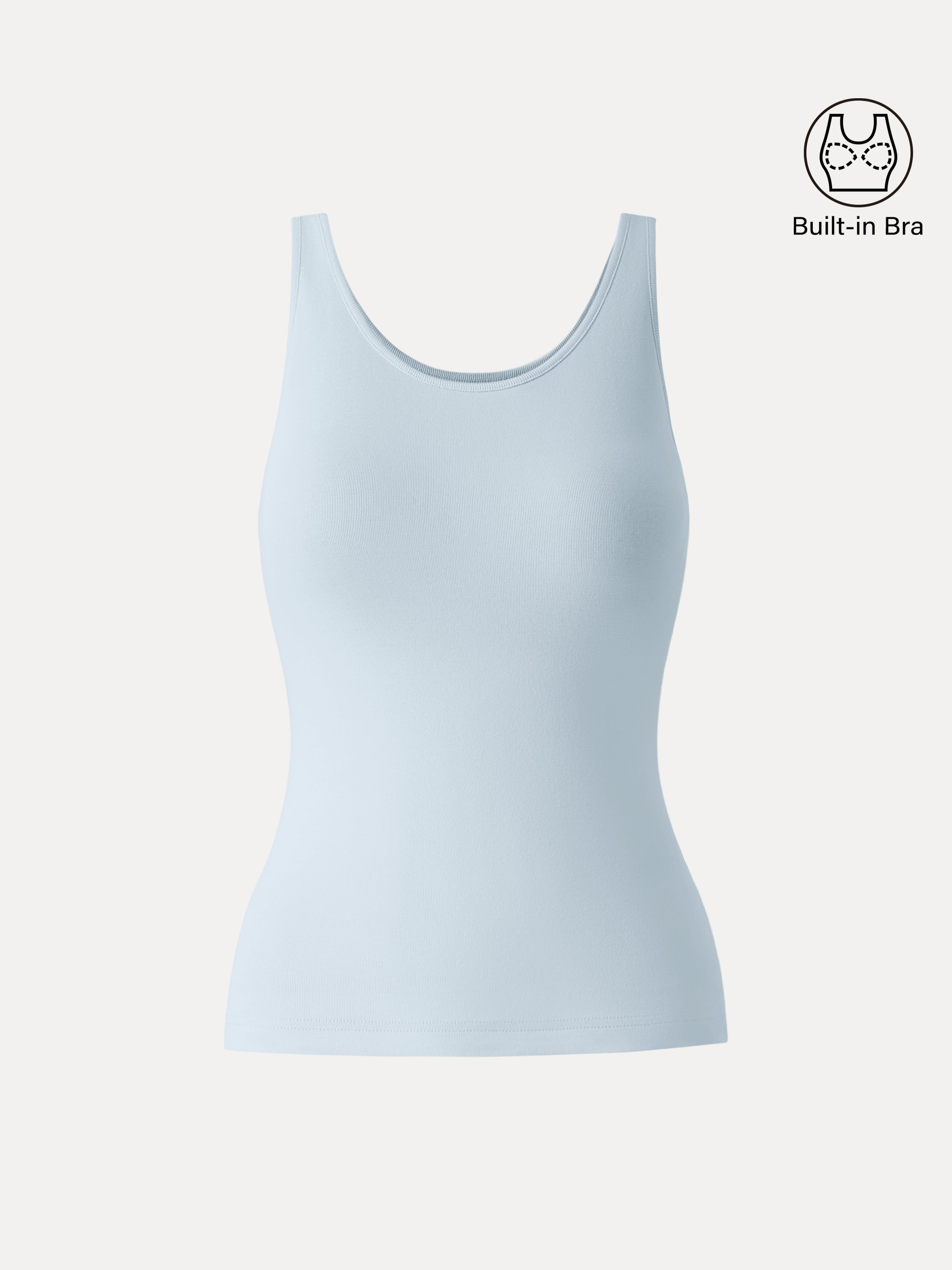 Cotton Lyocell U-Neck Brami Tank
