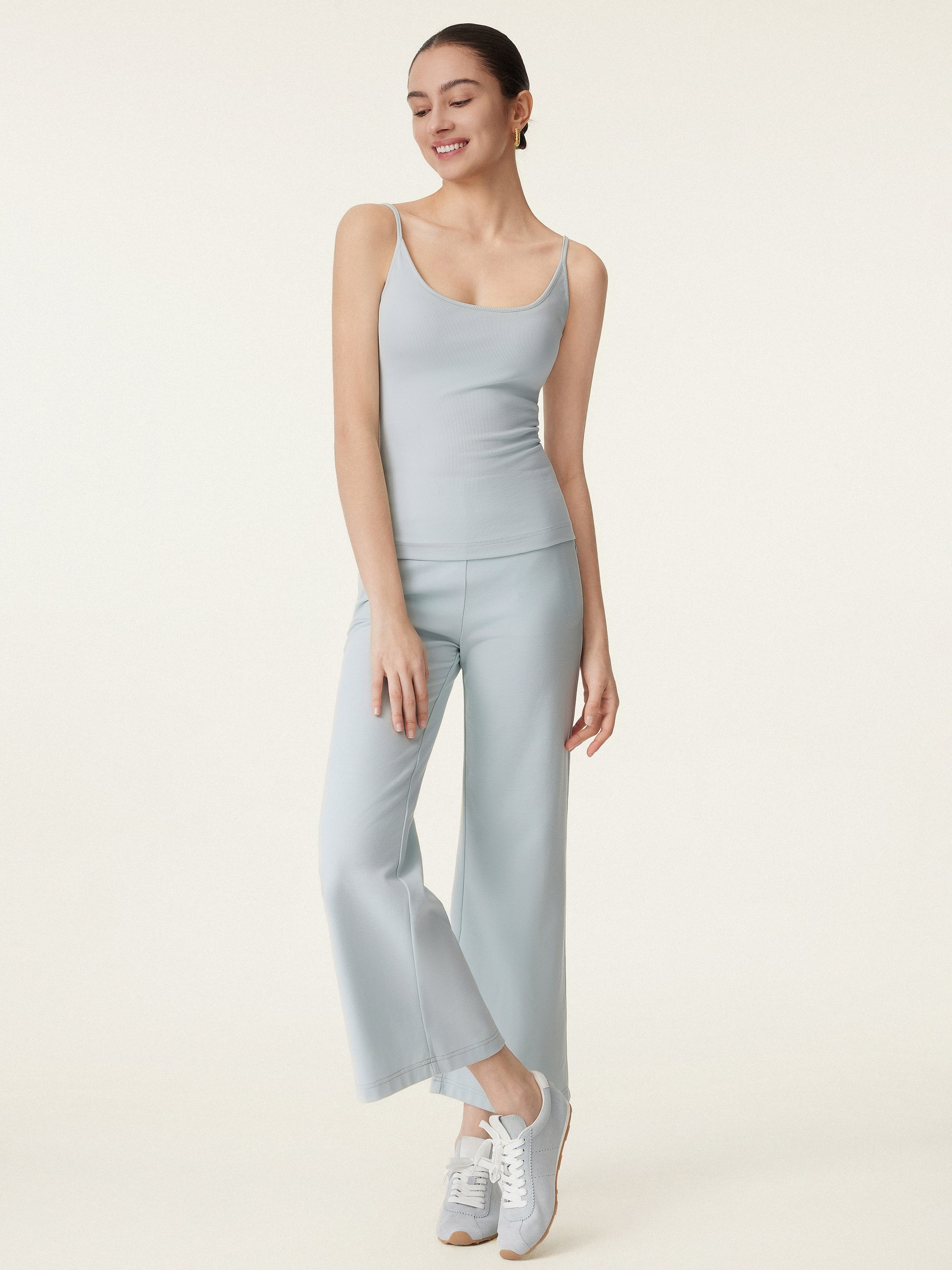 Scoop Neck Spaghetti Strap New Airy Brami Tank Top