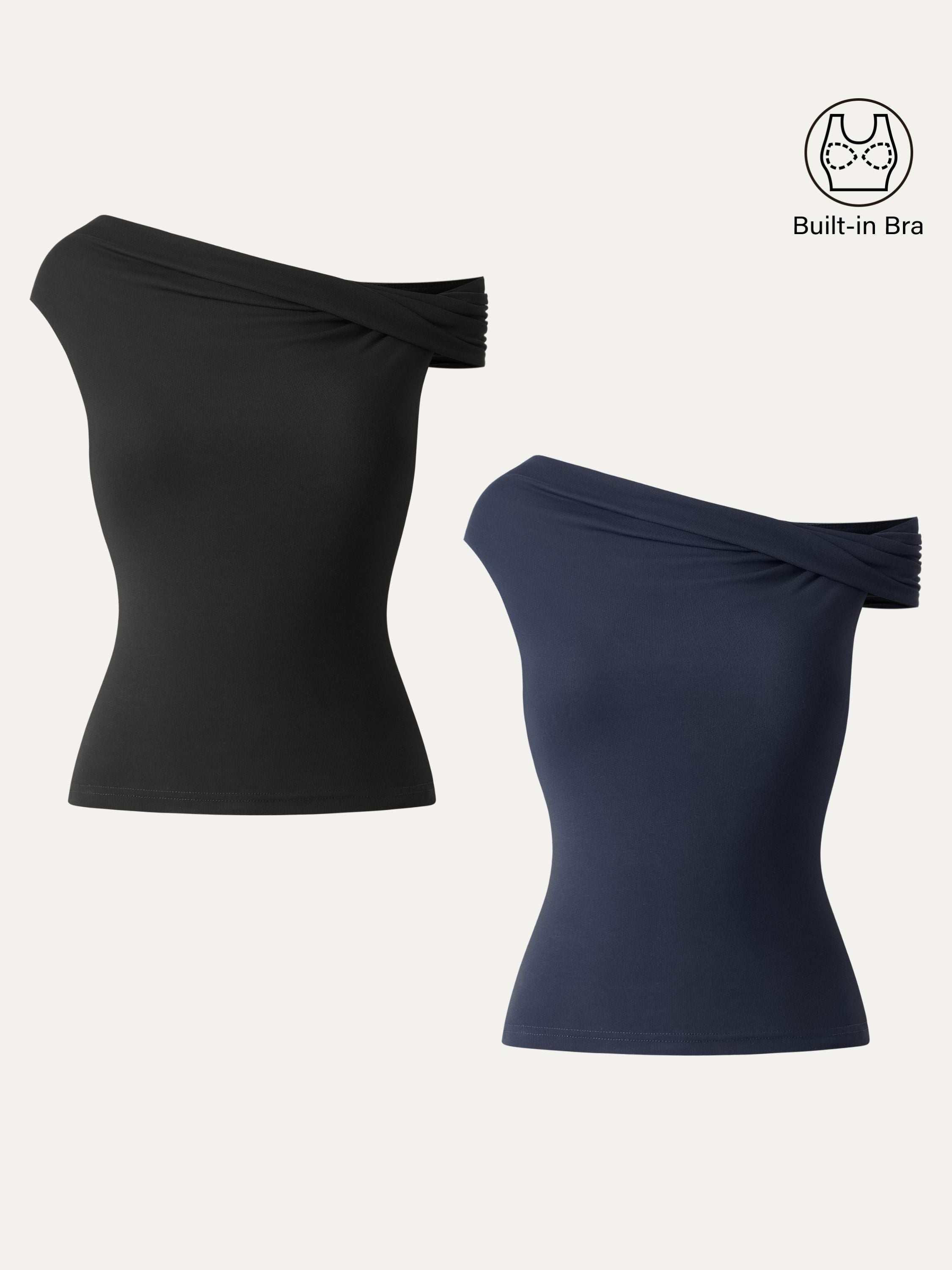 Multi-wear Versatile Necklines Brami Top