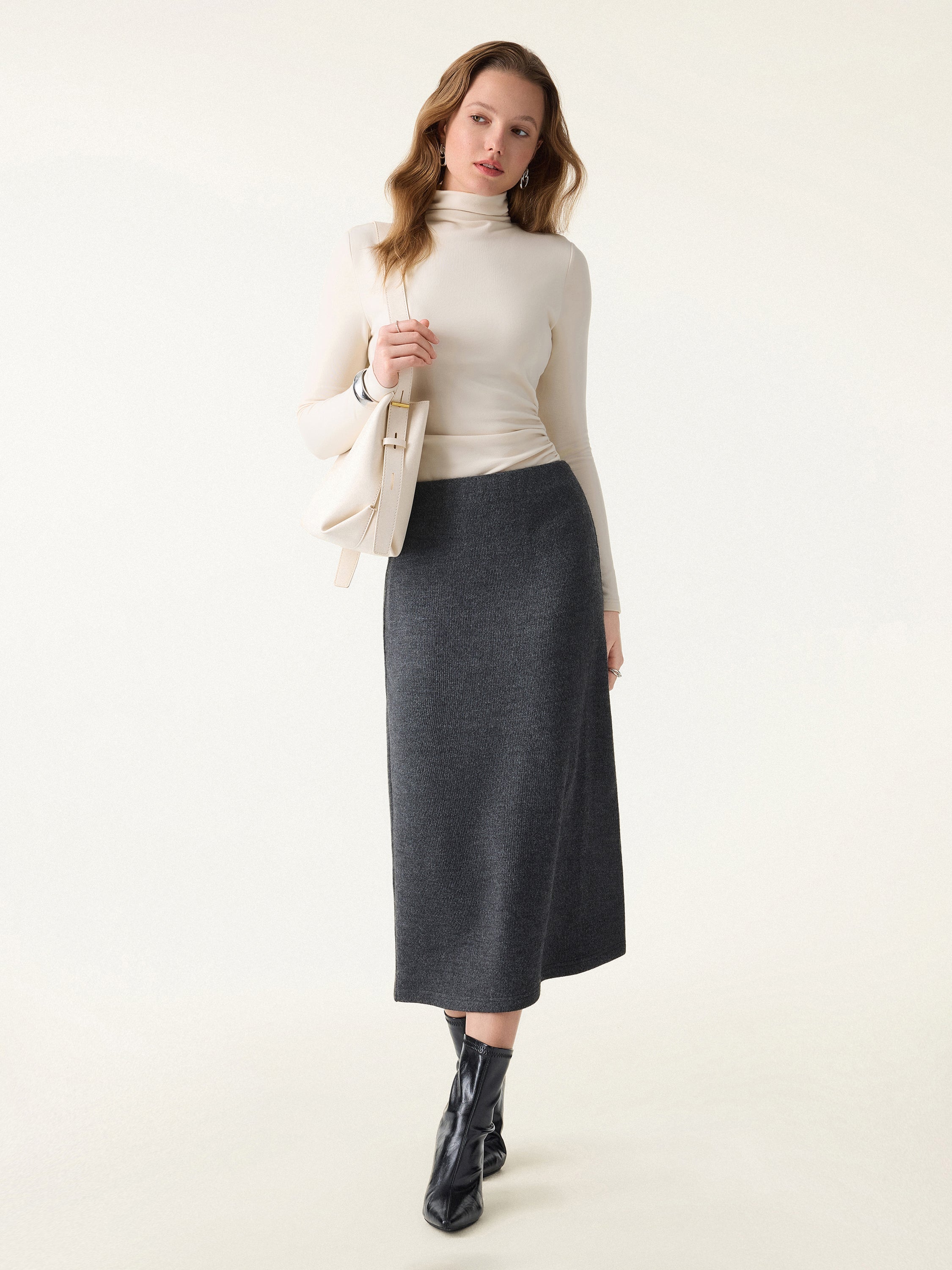 ProWarm Turtleneck Ruched Brami