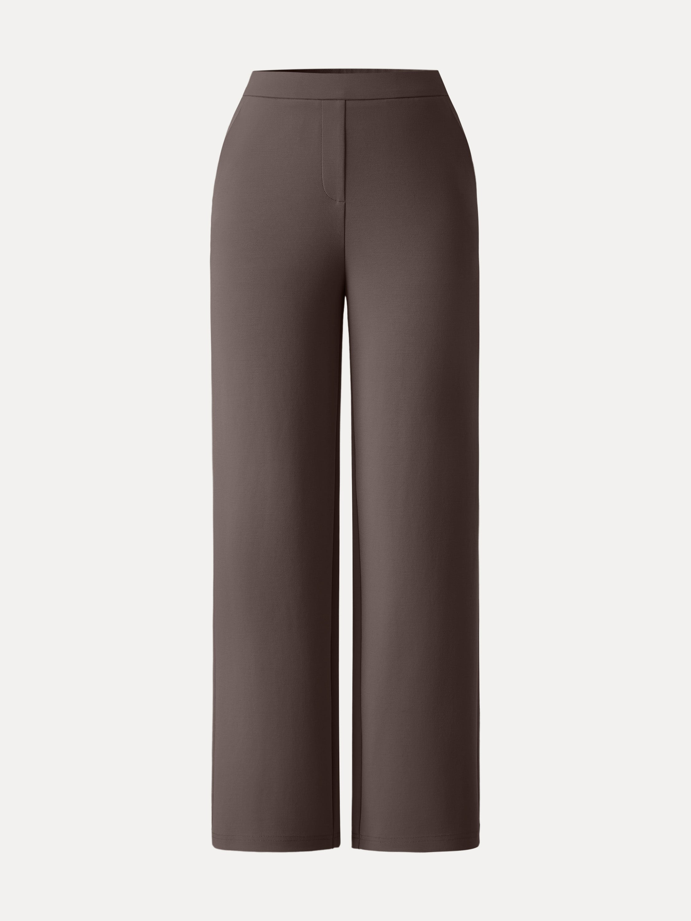 Sandwashed Modal Breathable Straight Leg Pull-on Travel Pants