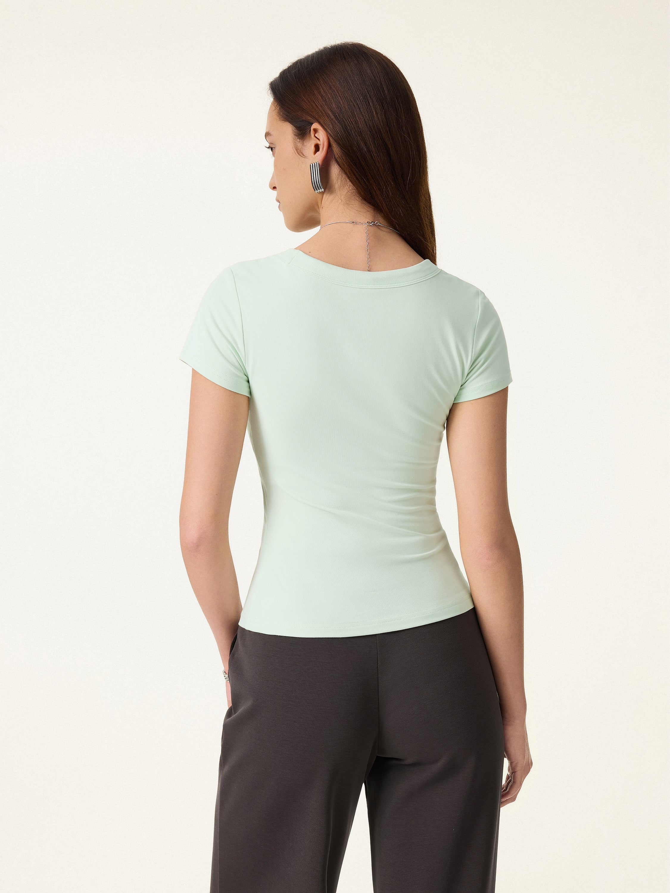 SkinKiss U-Neck Short Sleeve Everyday Brami