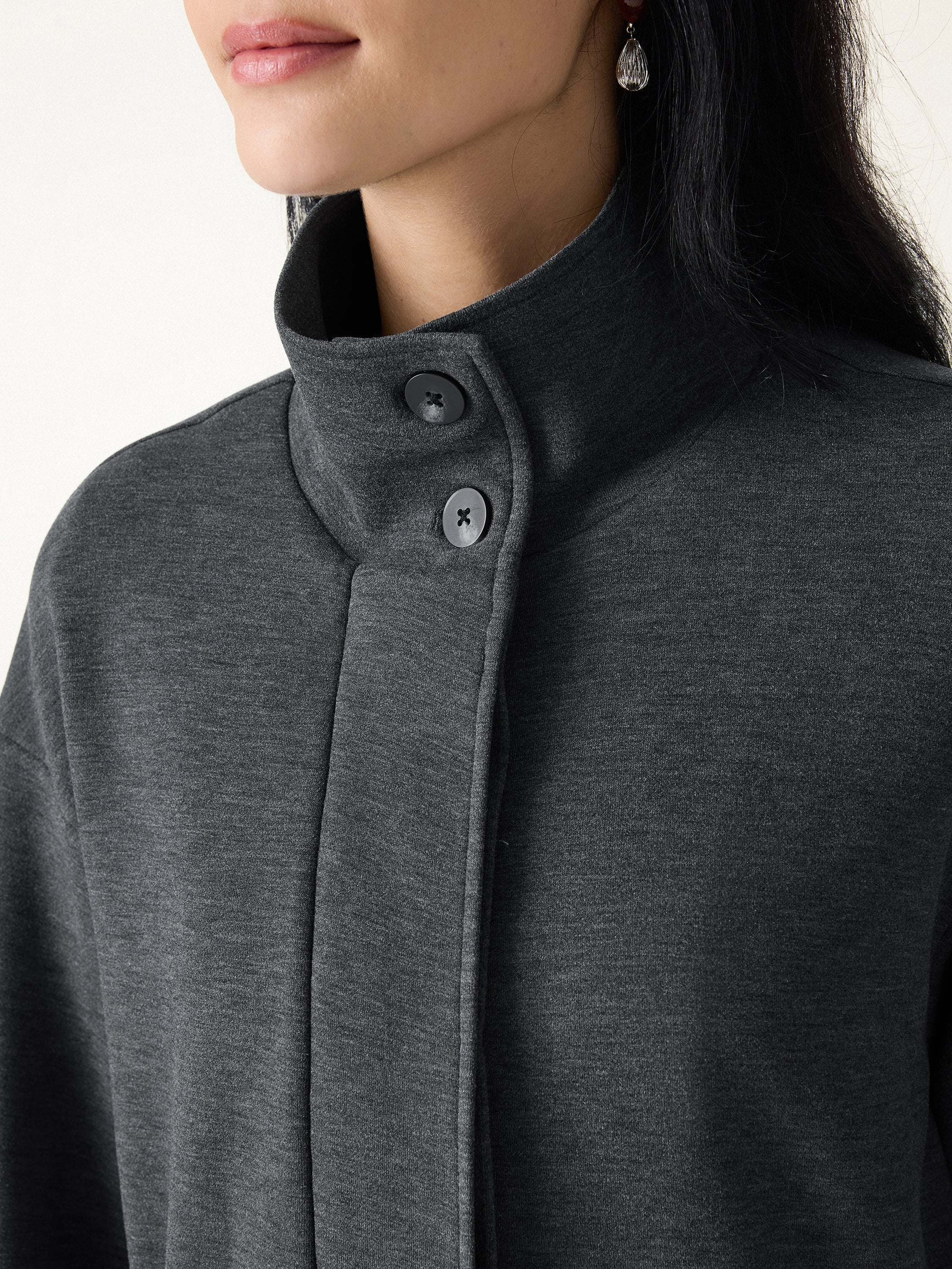 Windproof Cozy Warm Stand Collard Cinched Waist Jackets