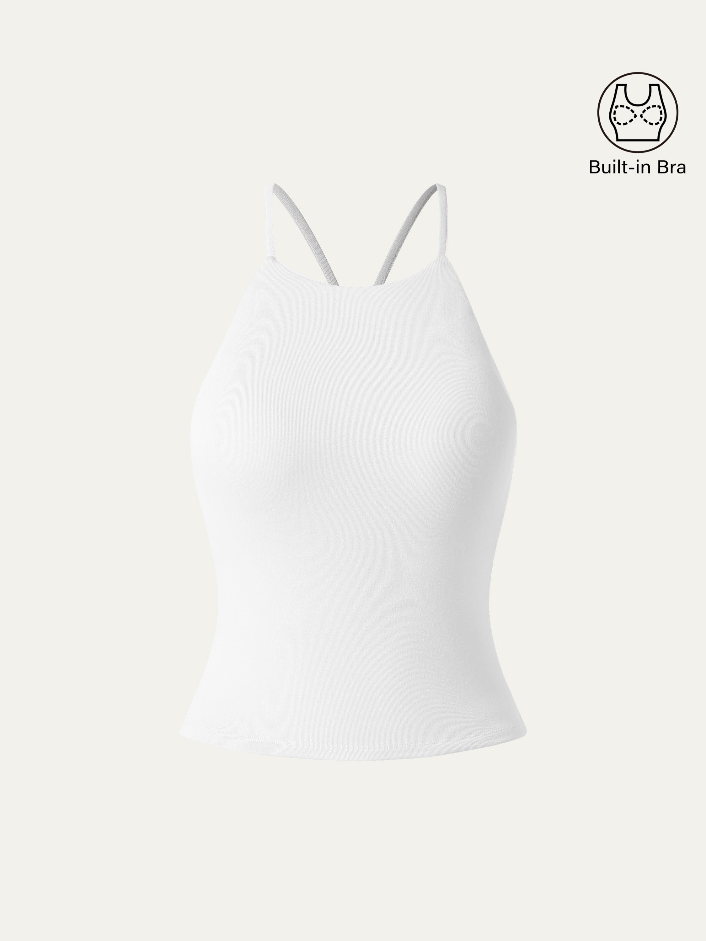 Tie Back Bandless Brami Crop Top