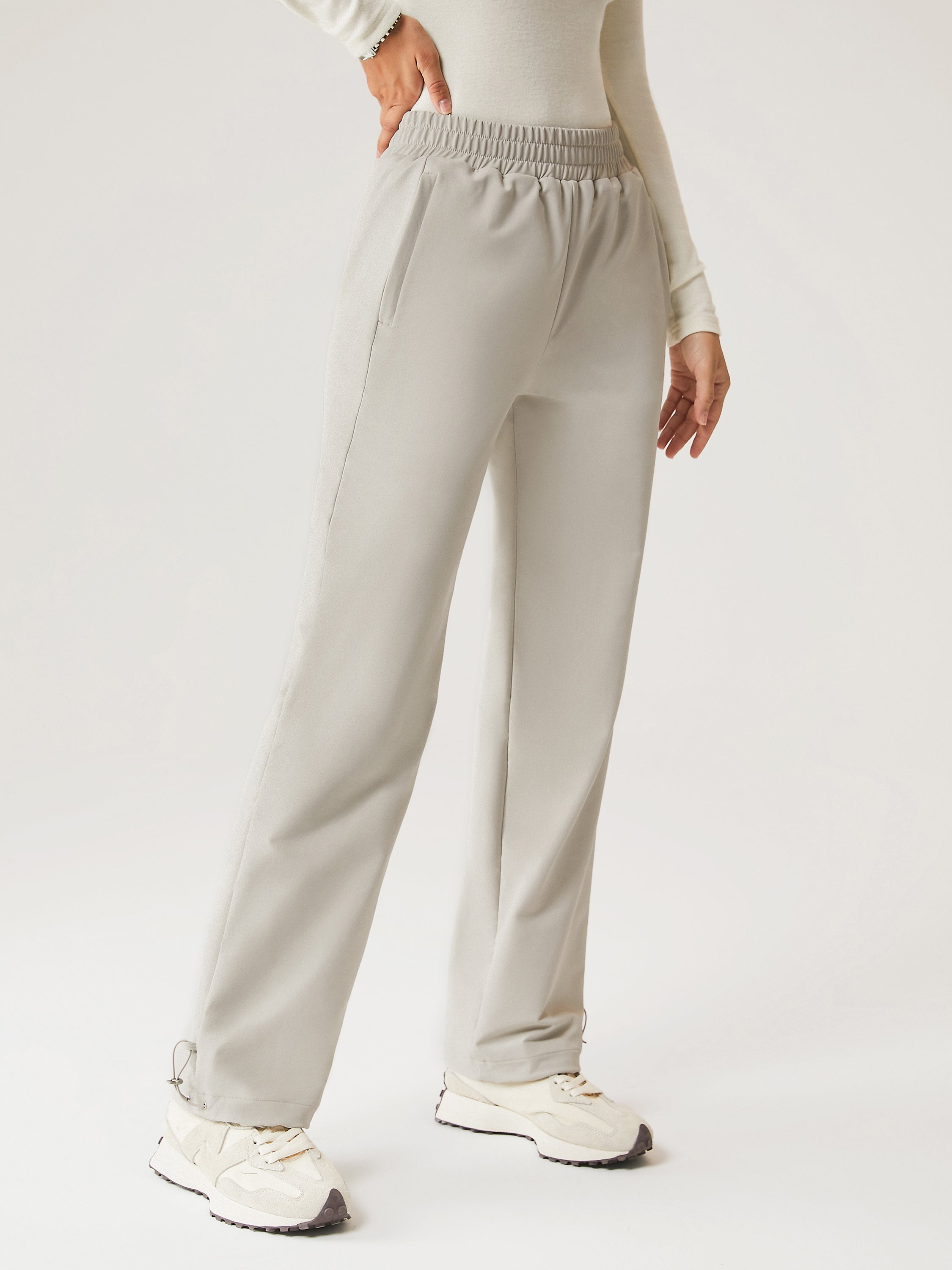 Water-Proof Fleece-Lined Elastic Waist Pant