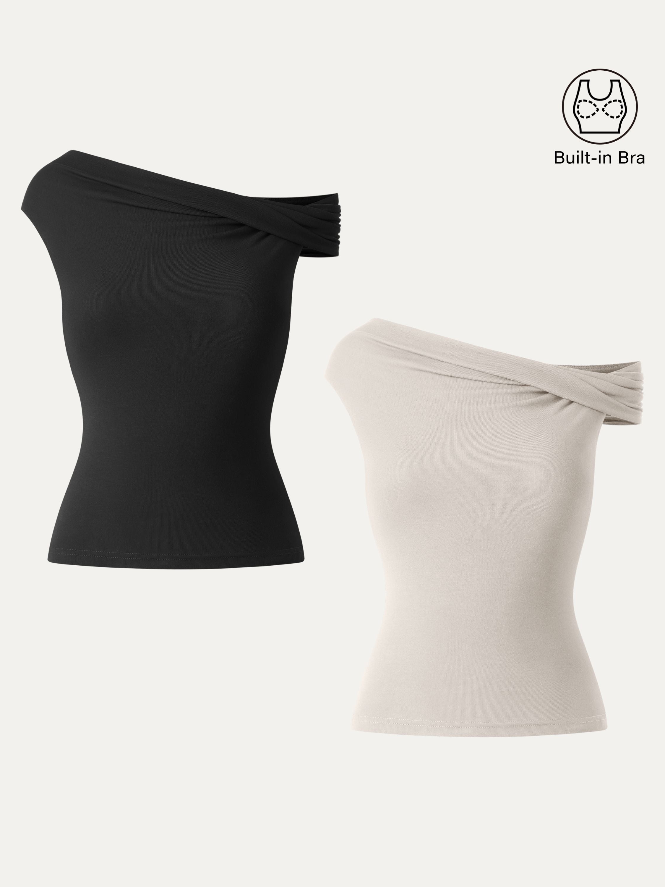 Multi-wear Versatile Necklines Brami Top