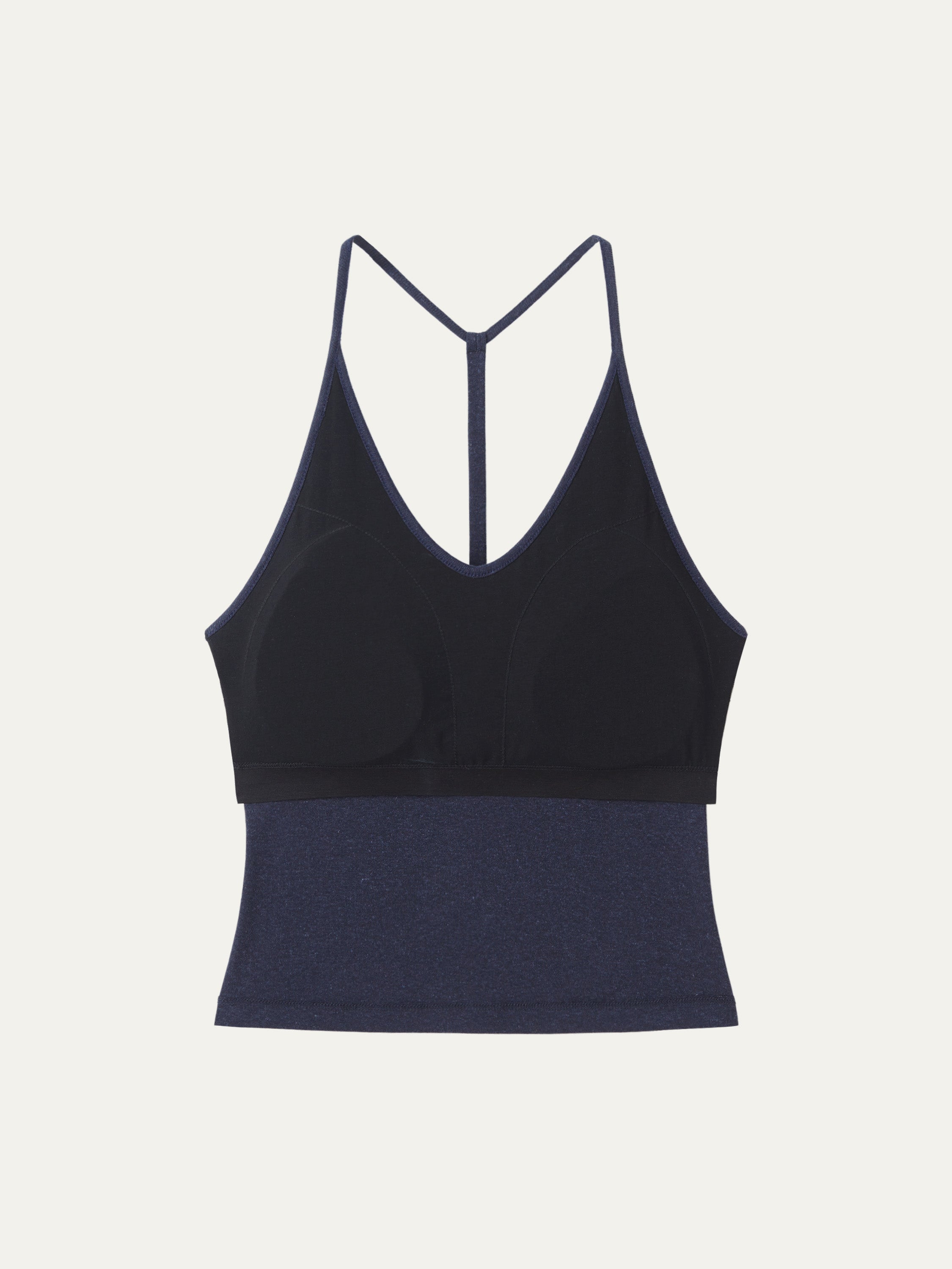 Soft Linen Luxe V-neck T-back Airy Brami Tank