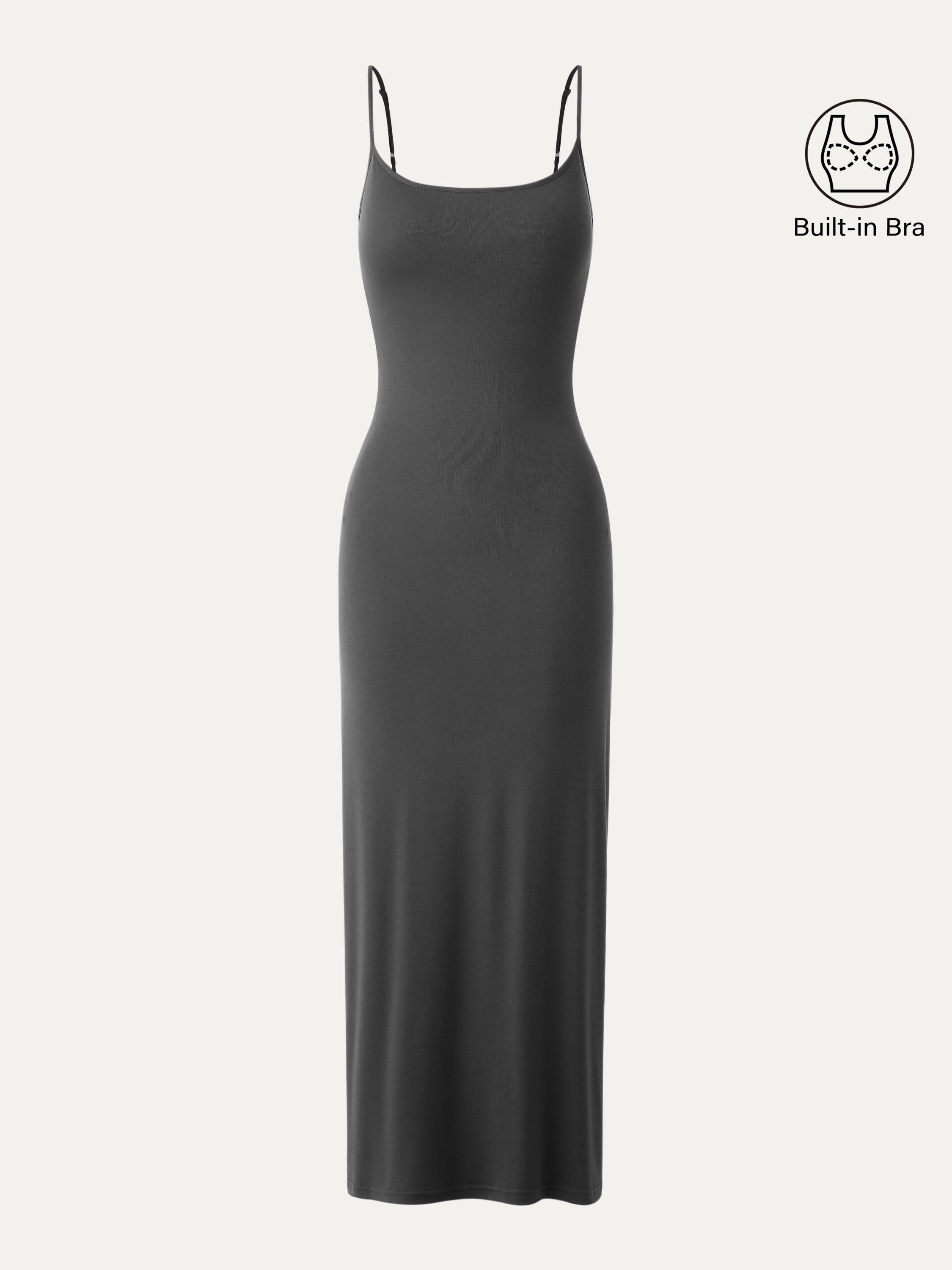 Maria Spaghetti Strap Bandless Brami Dress