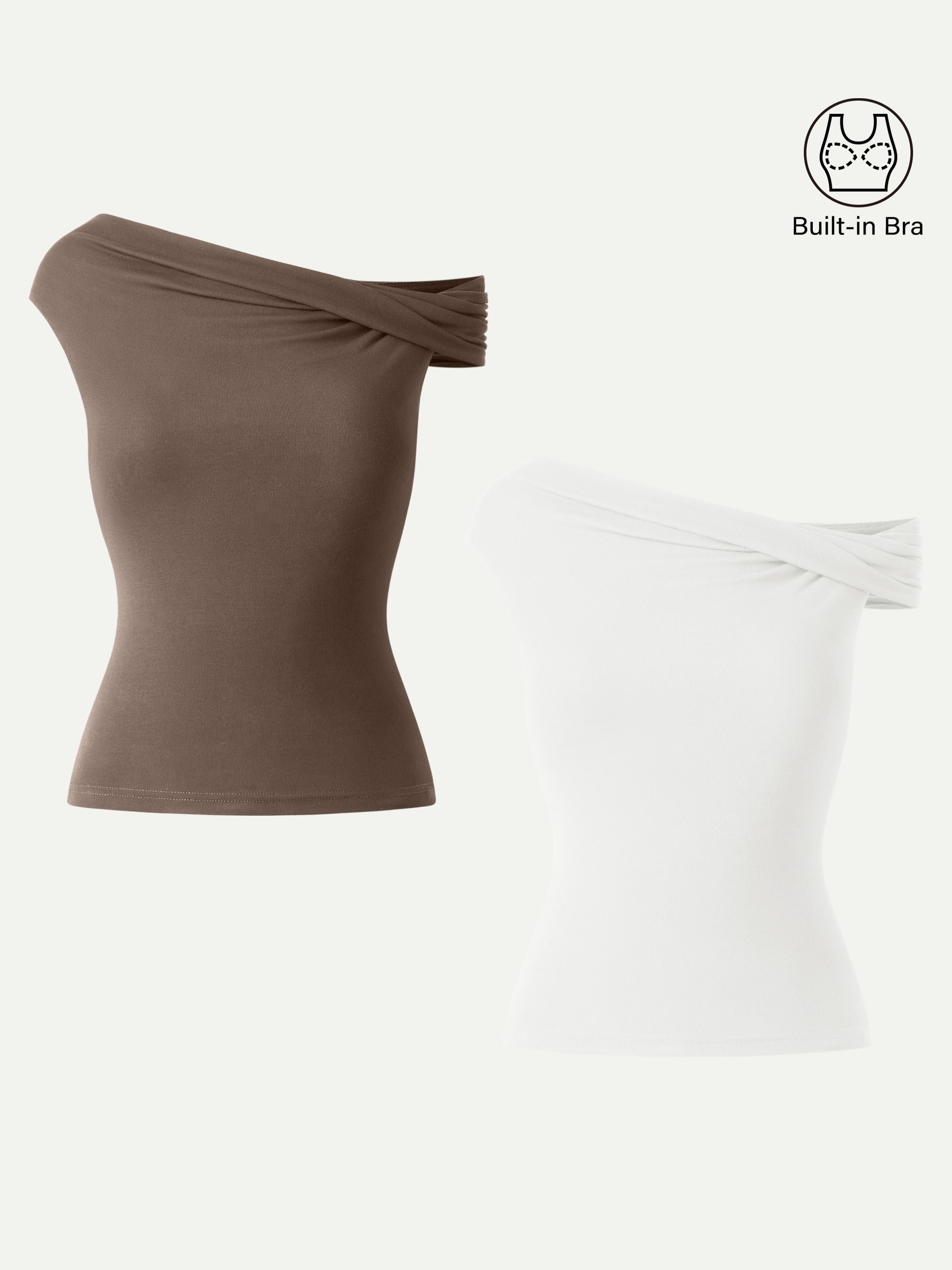 Multi-wear Versatile Necklines Brami Top