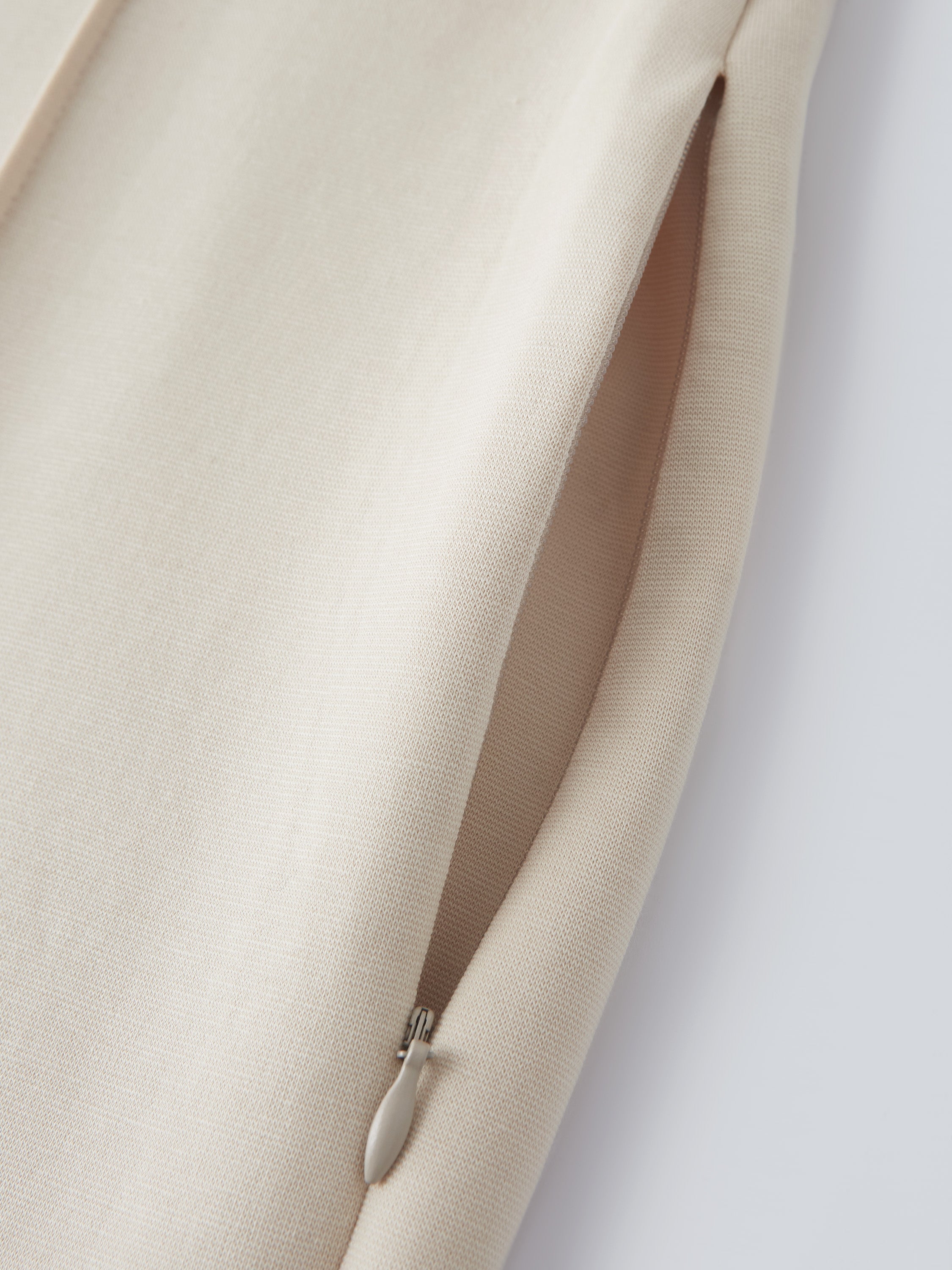 Stretch Cotton High Rise Wide Flared Pull-on Pants