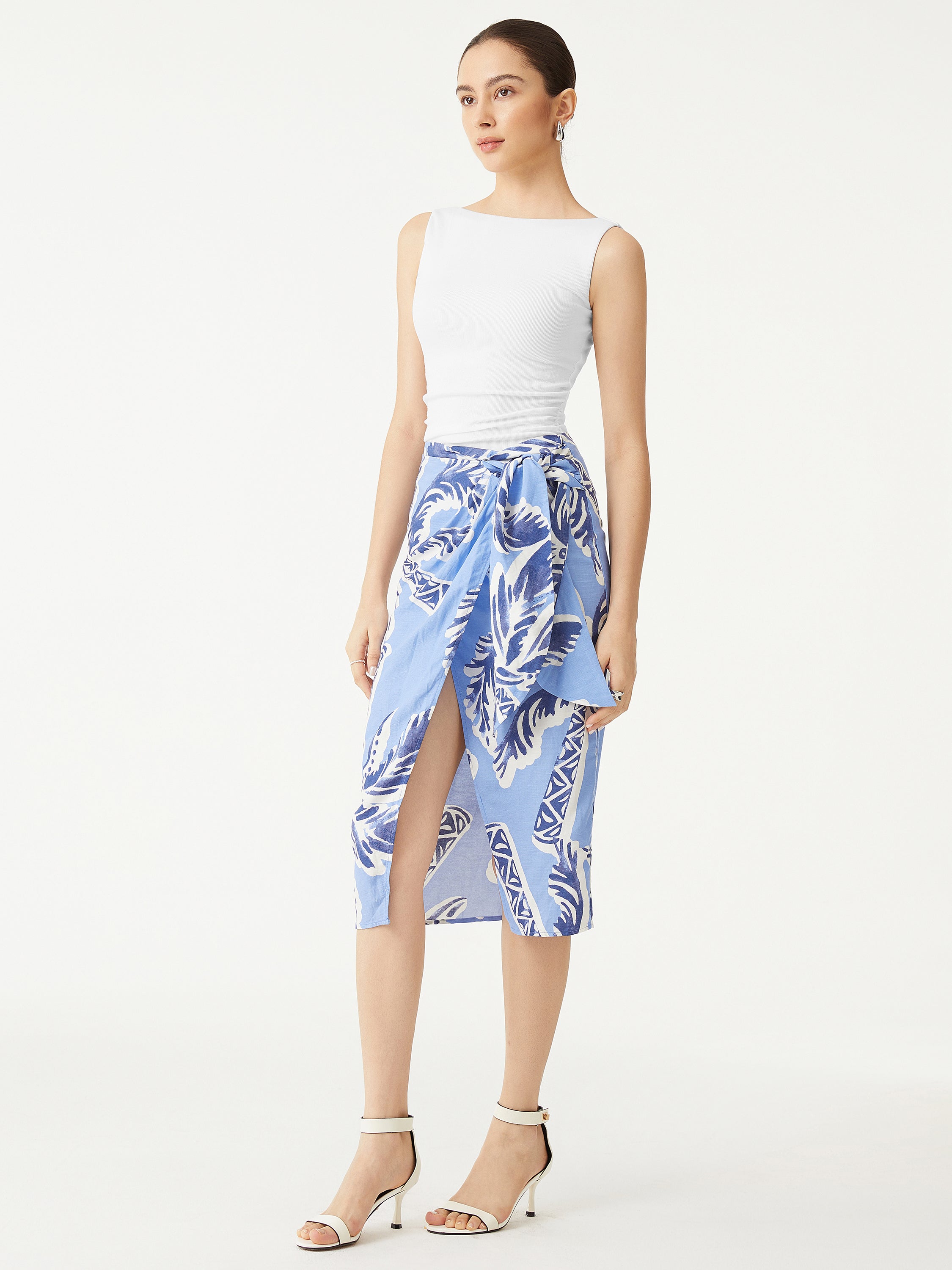 Elastic Open Back Brami Tank