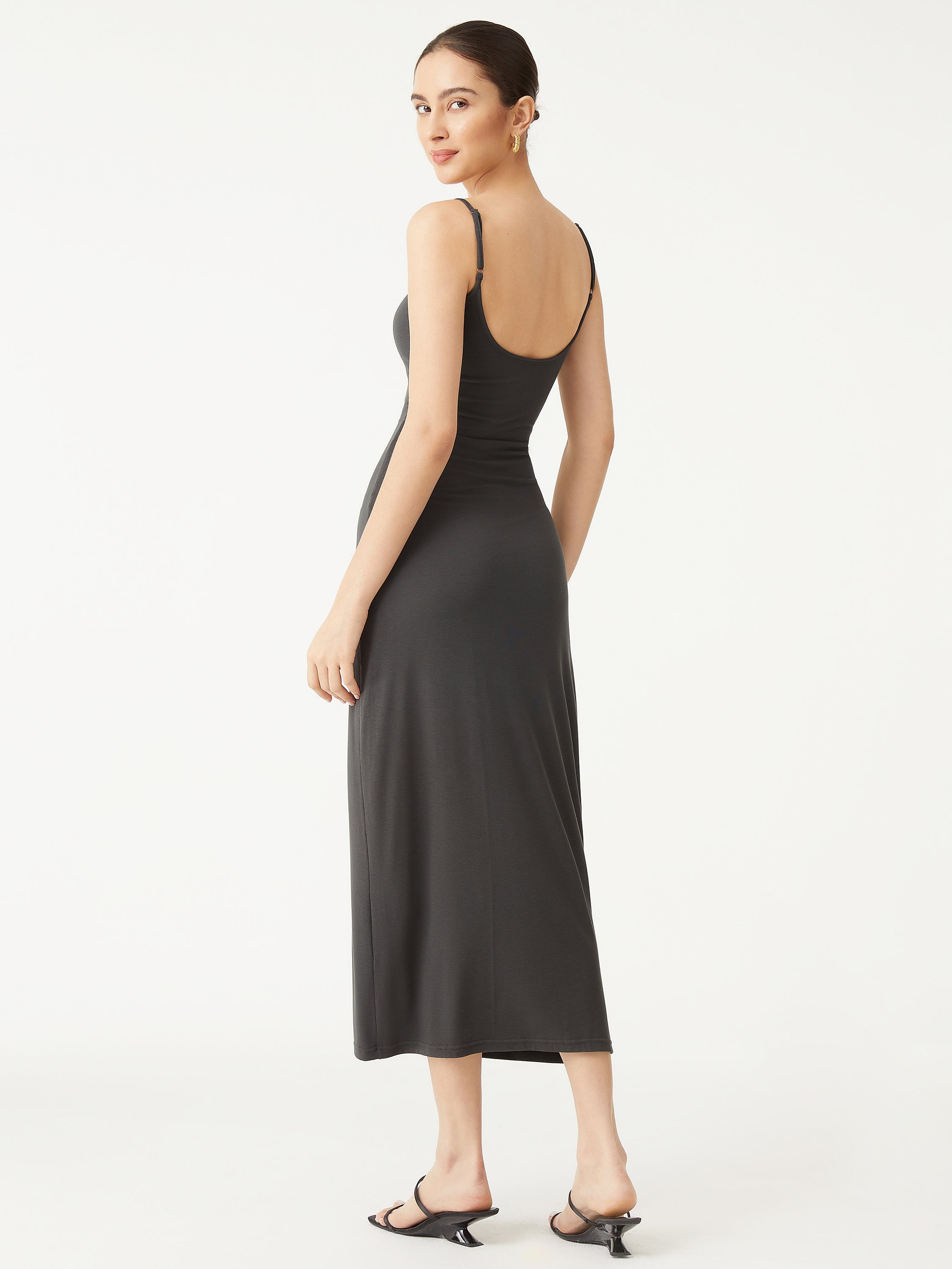 Maria Spaghetti Strap Bandless Brami Dress