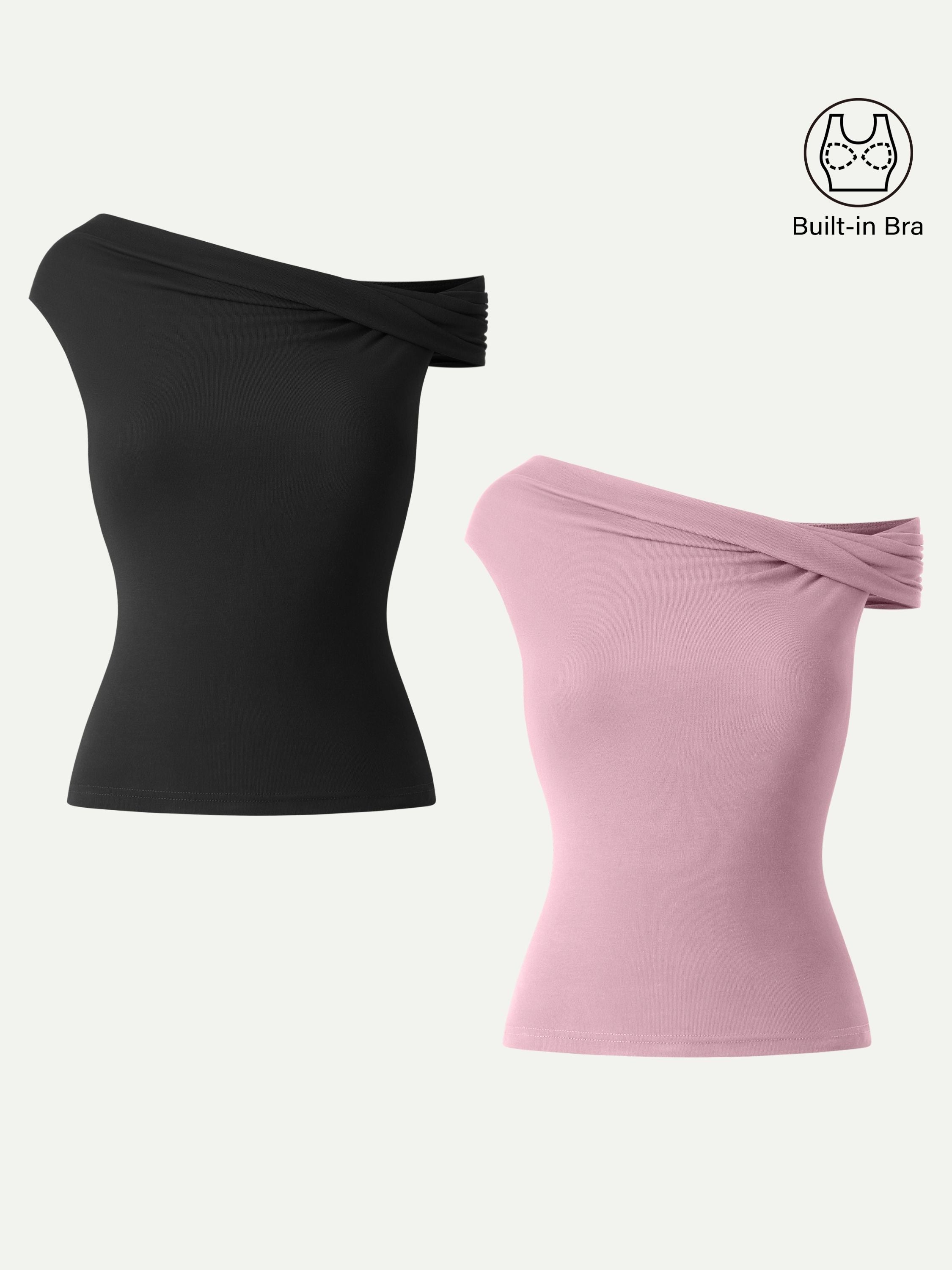 Multi-wear Versatile Necklines Brami Top