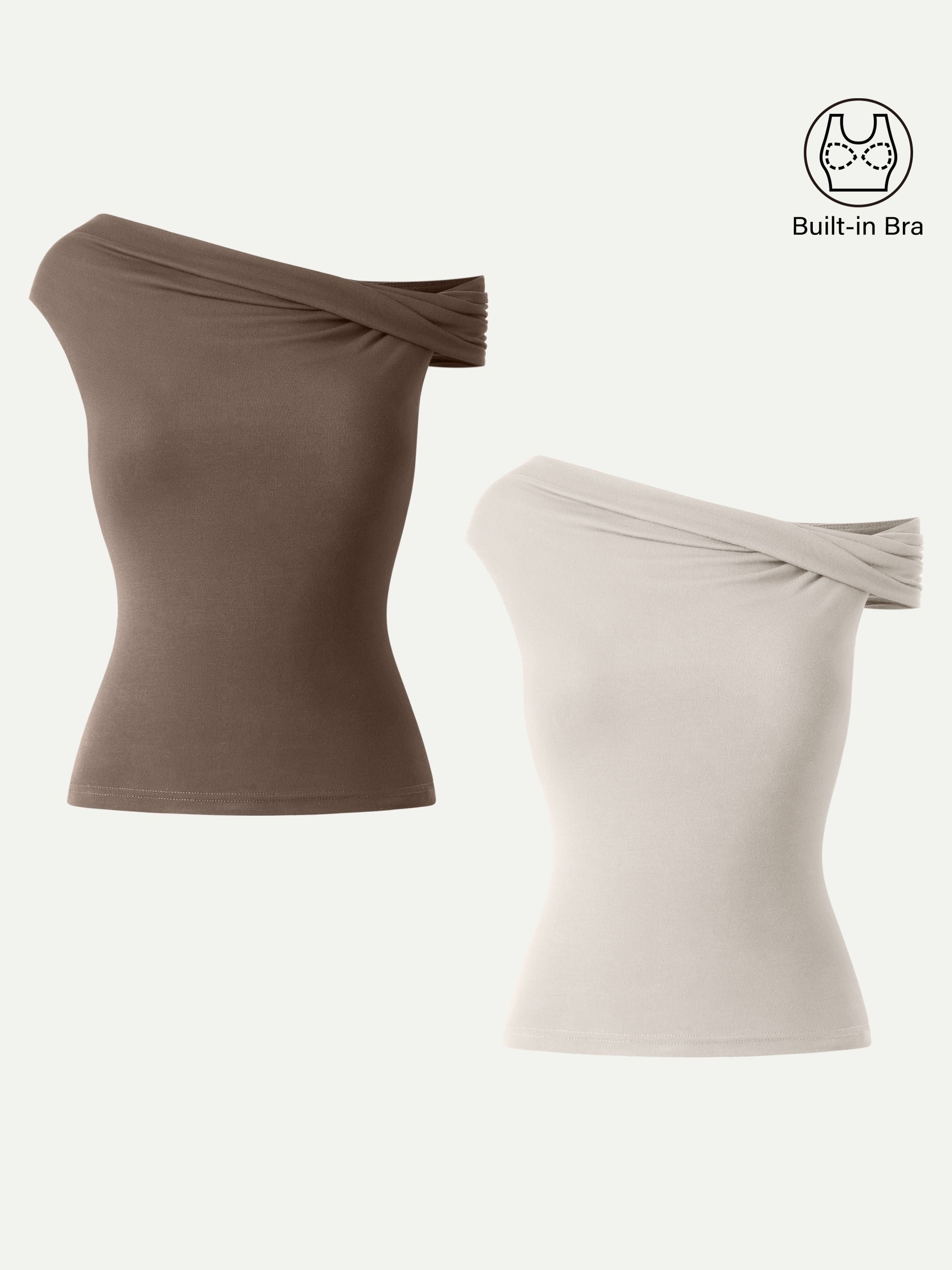 Multi-wear Versatile Necklines Brami Top