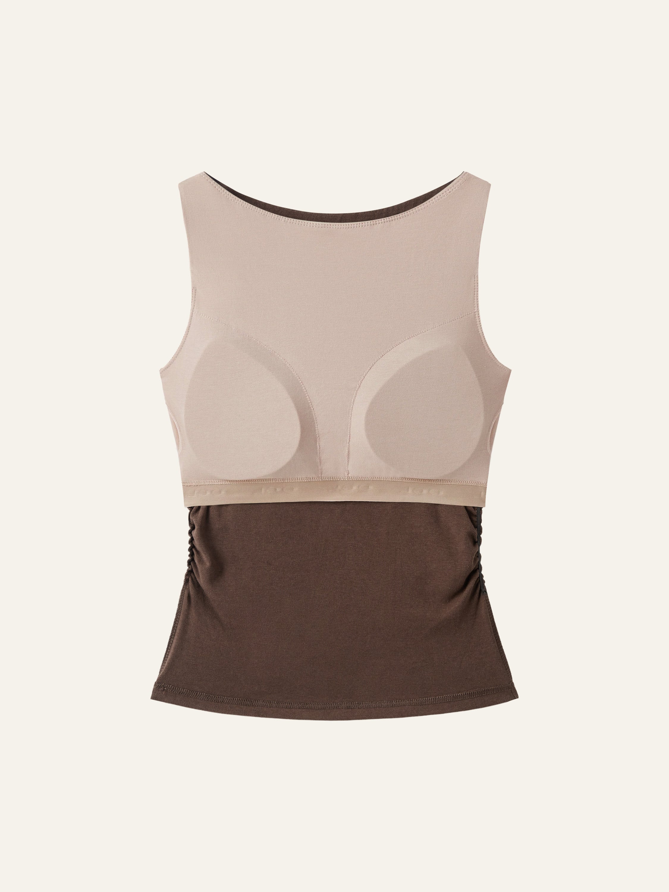 Boat Neck Brami Tank Top
