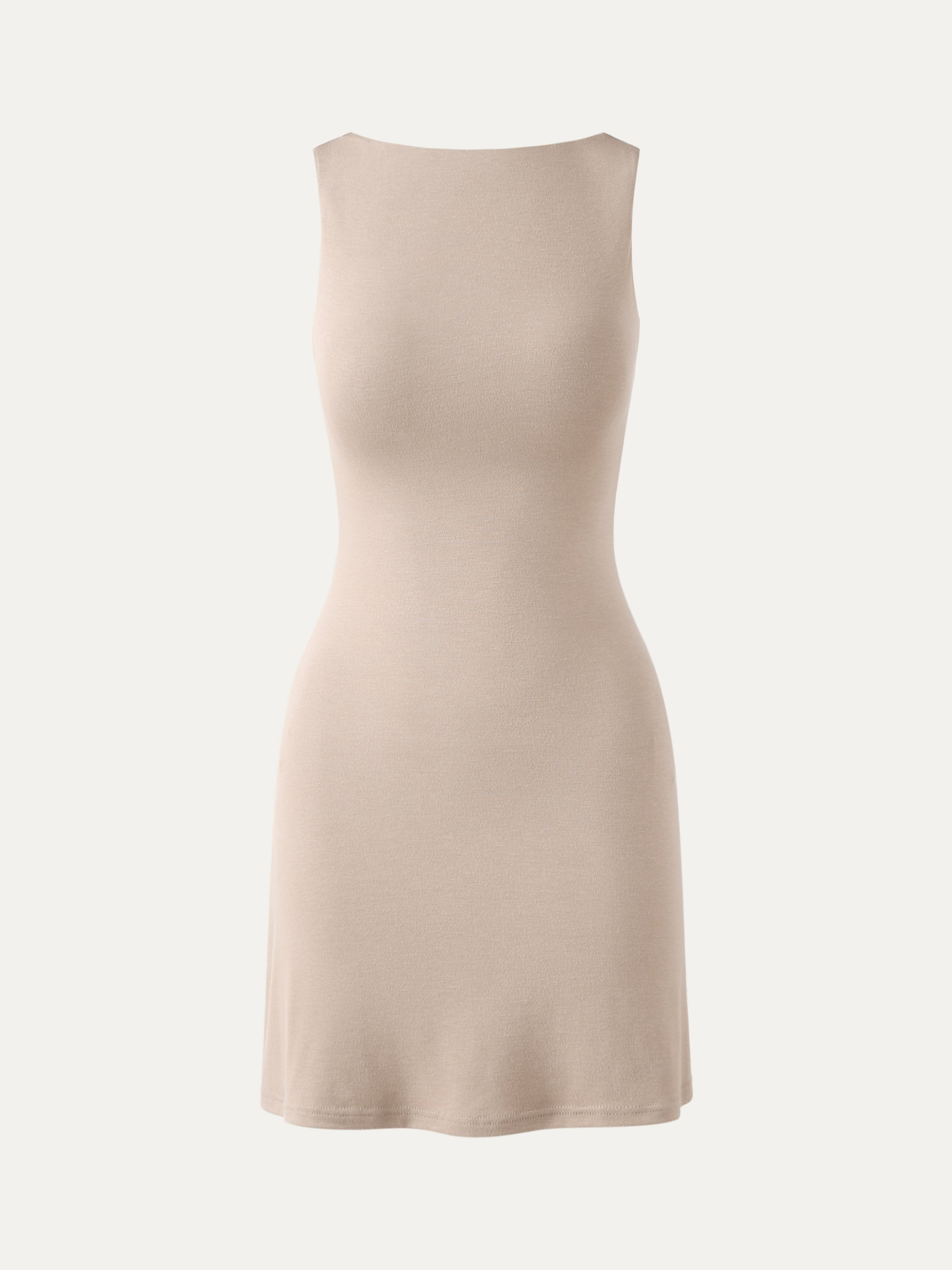 Cooling Open Back Bandless Brami Mini Dress