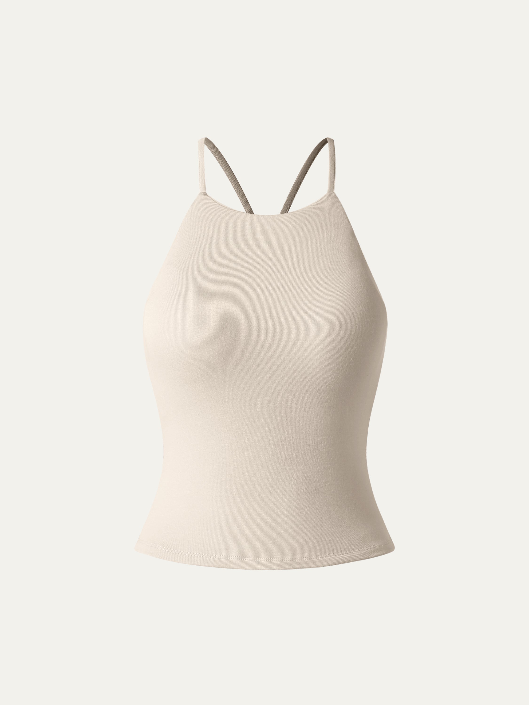 Tie Back Bandless Brami Crop Top