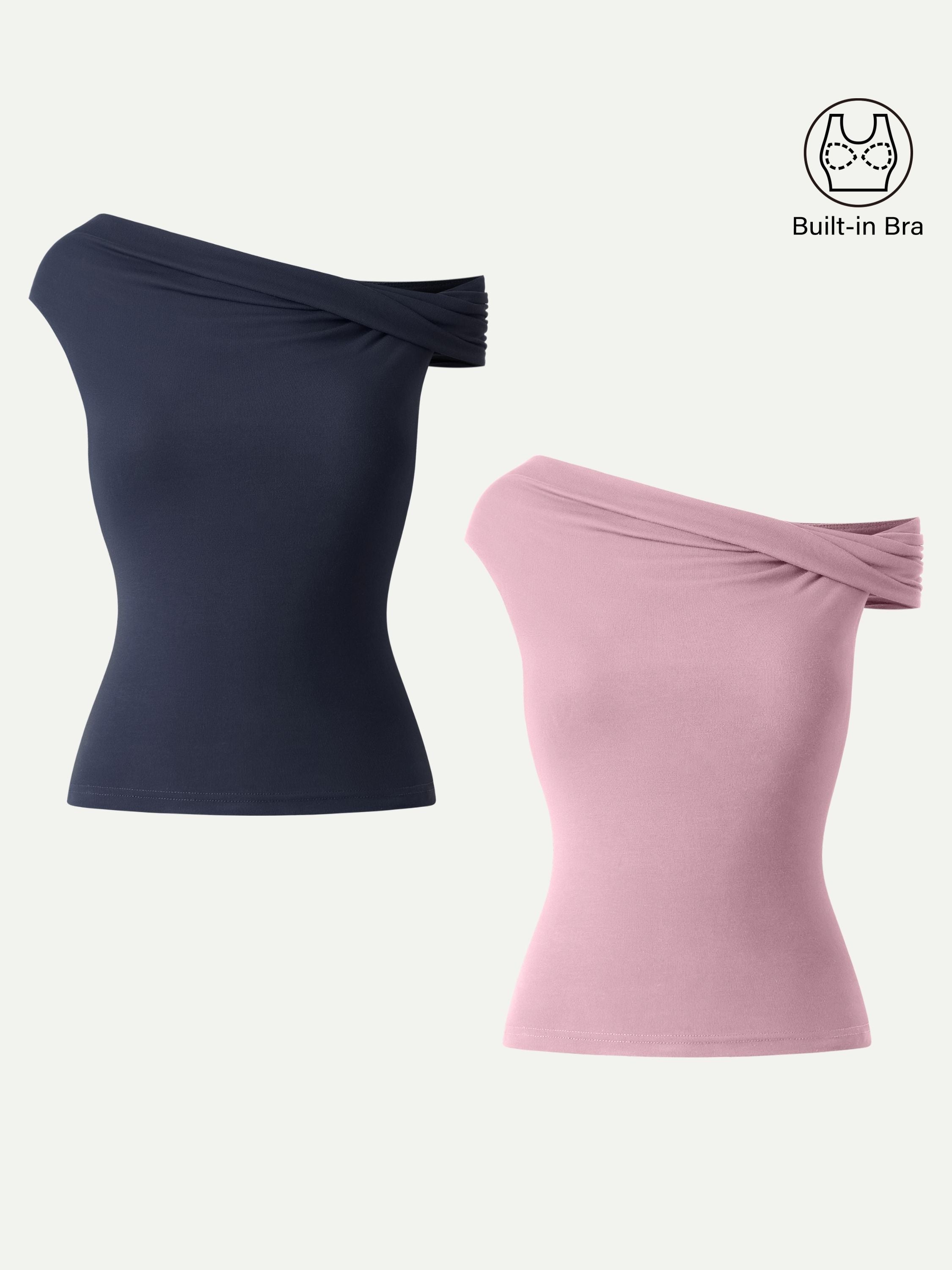 Multi-wear Versatile Necklines Brami Top