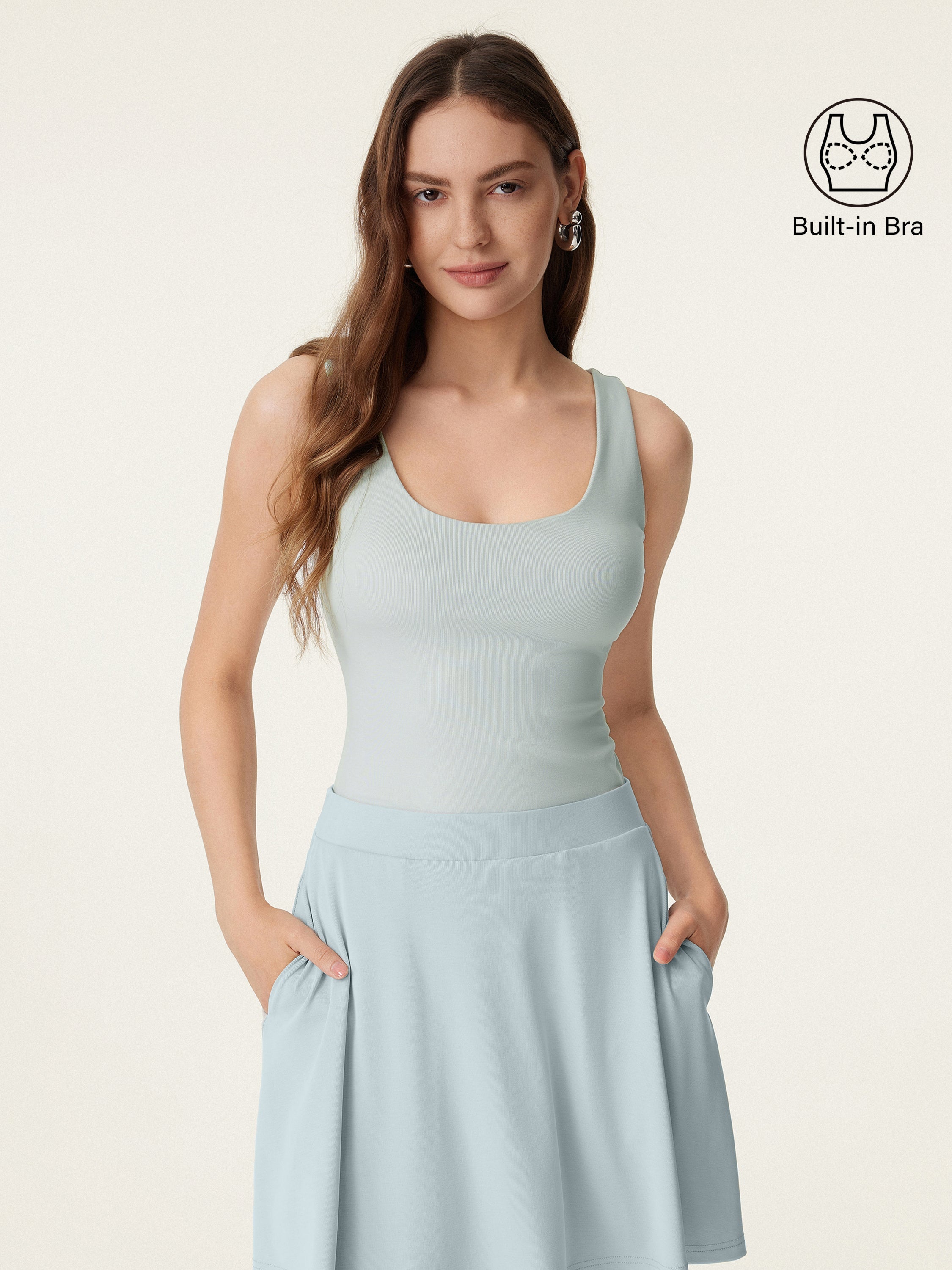 U-neck New Airy Brami Tank