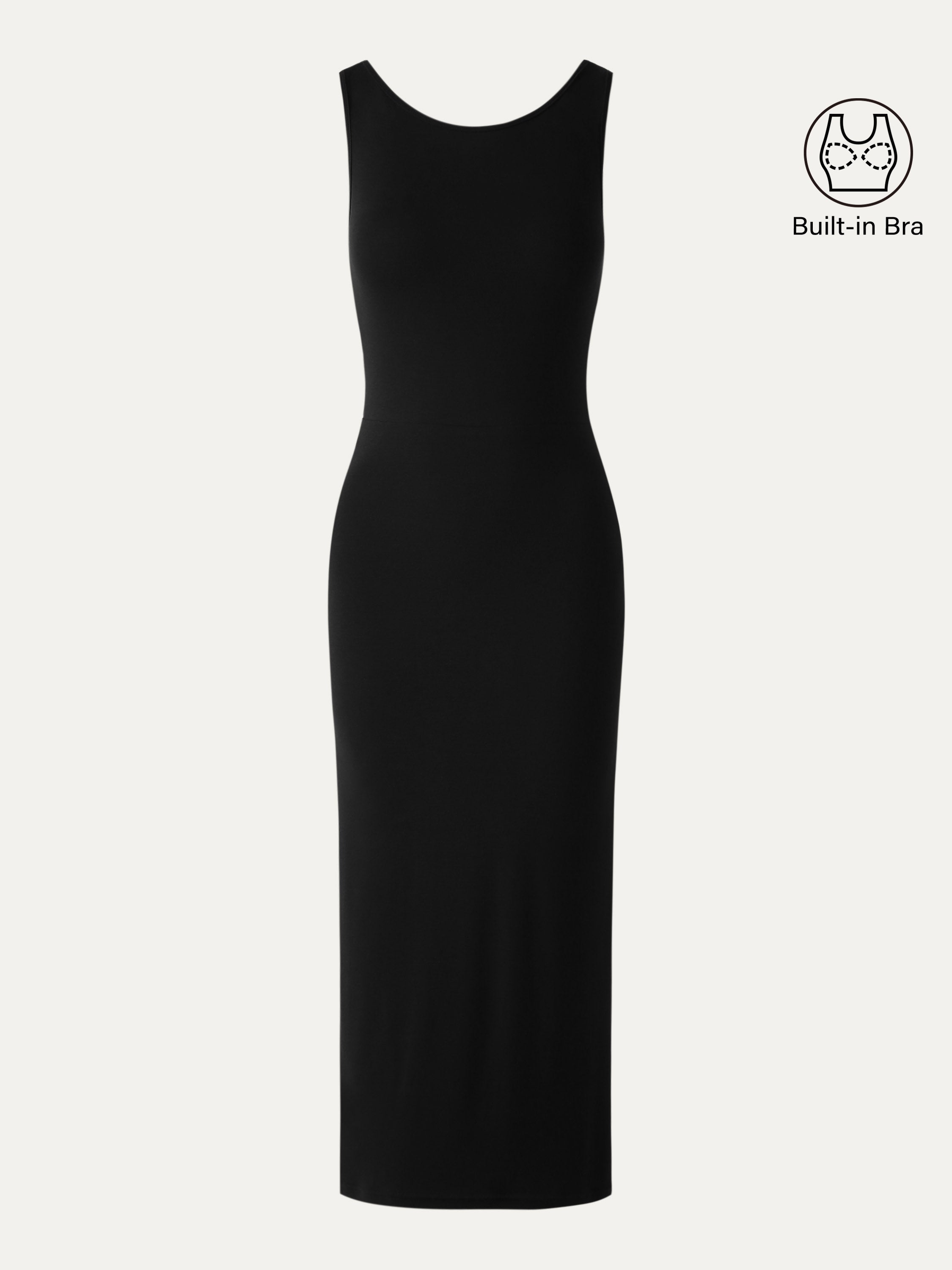 Open-Back Tank Brami Dress