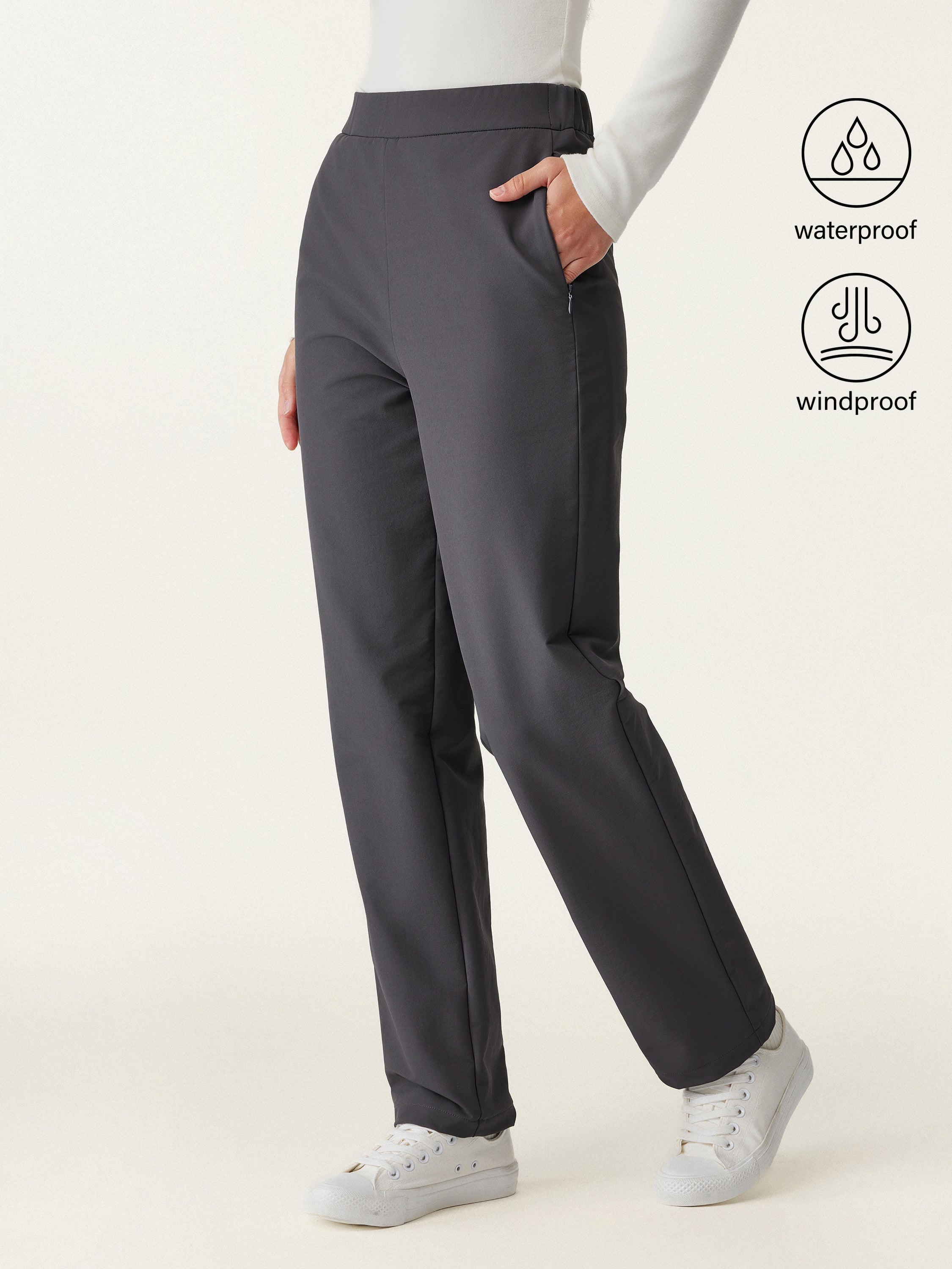 Waterproof Stretch Fleece Tapered Pant