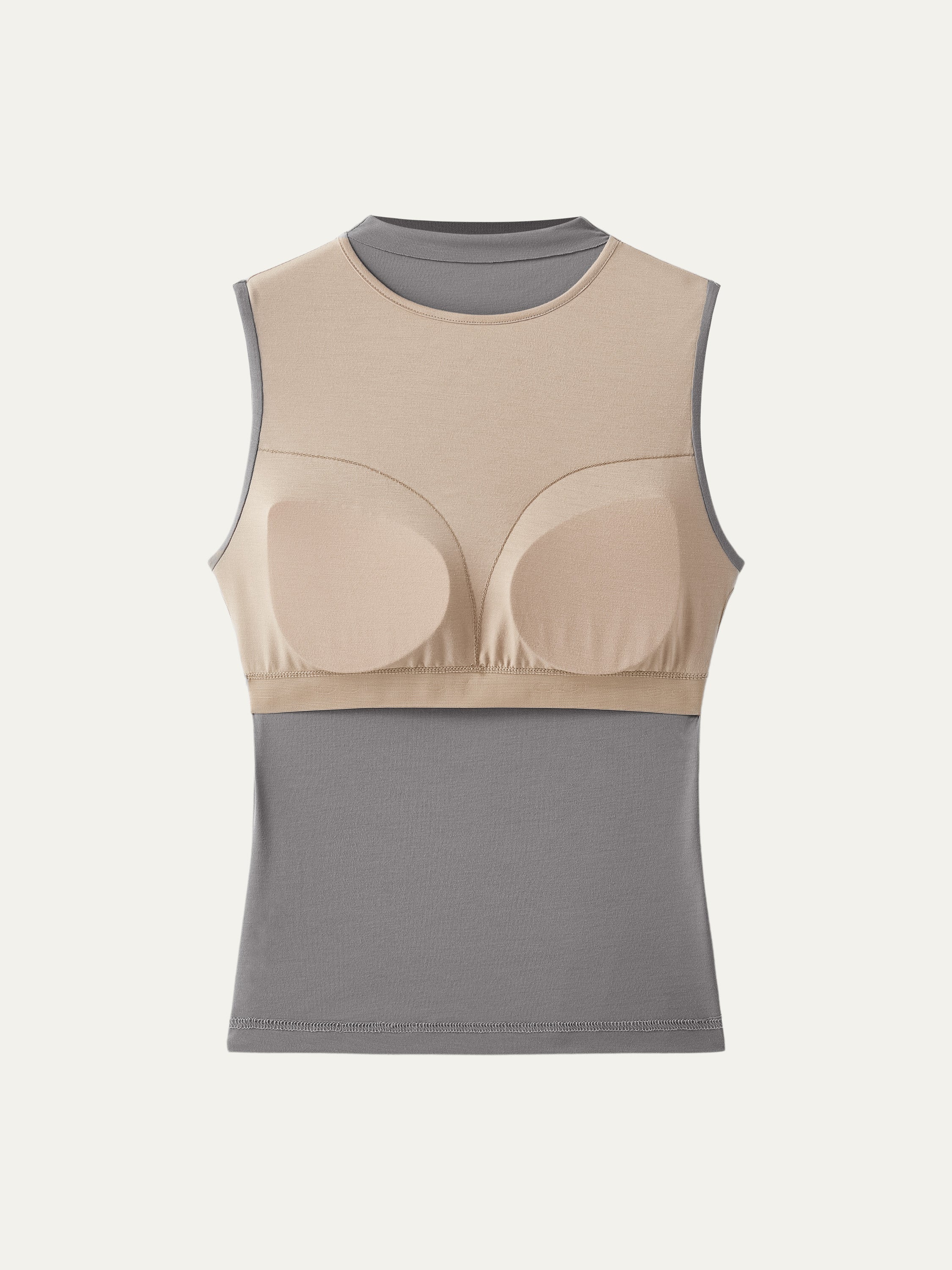Mockneck New Airy Brami Tank