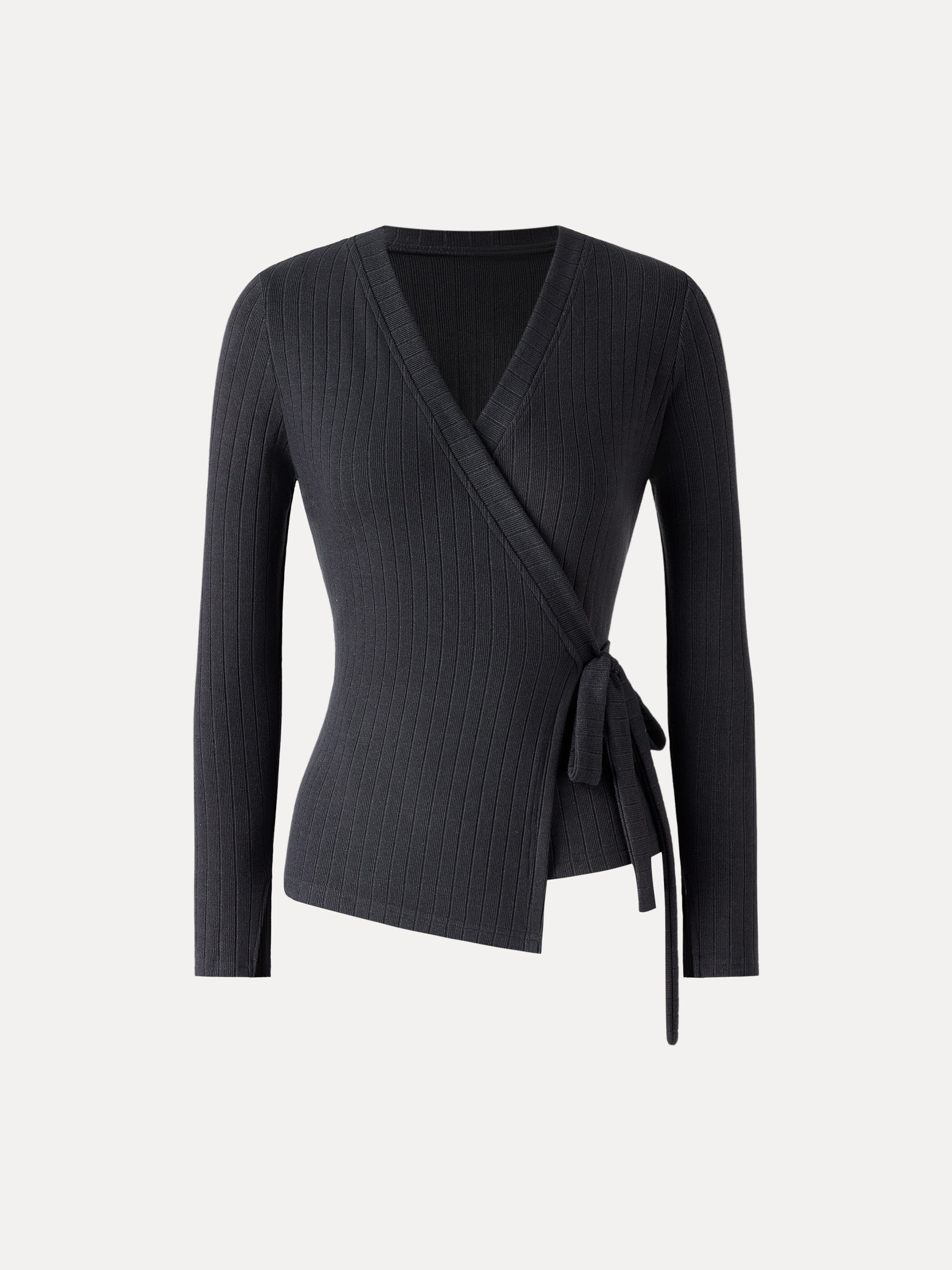 Wrapped Long Sleeve Top
