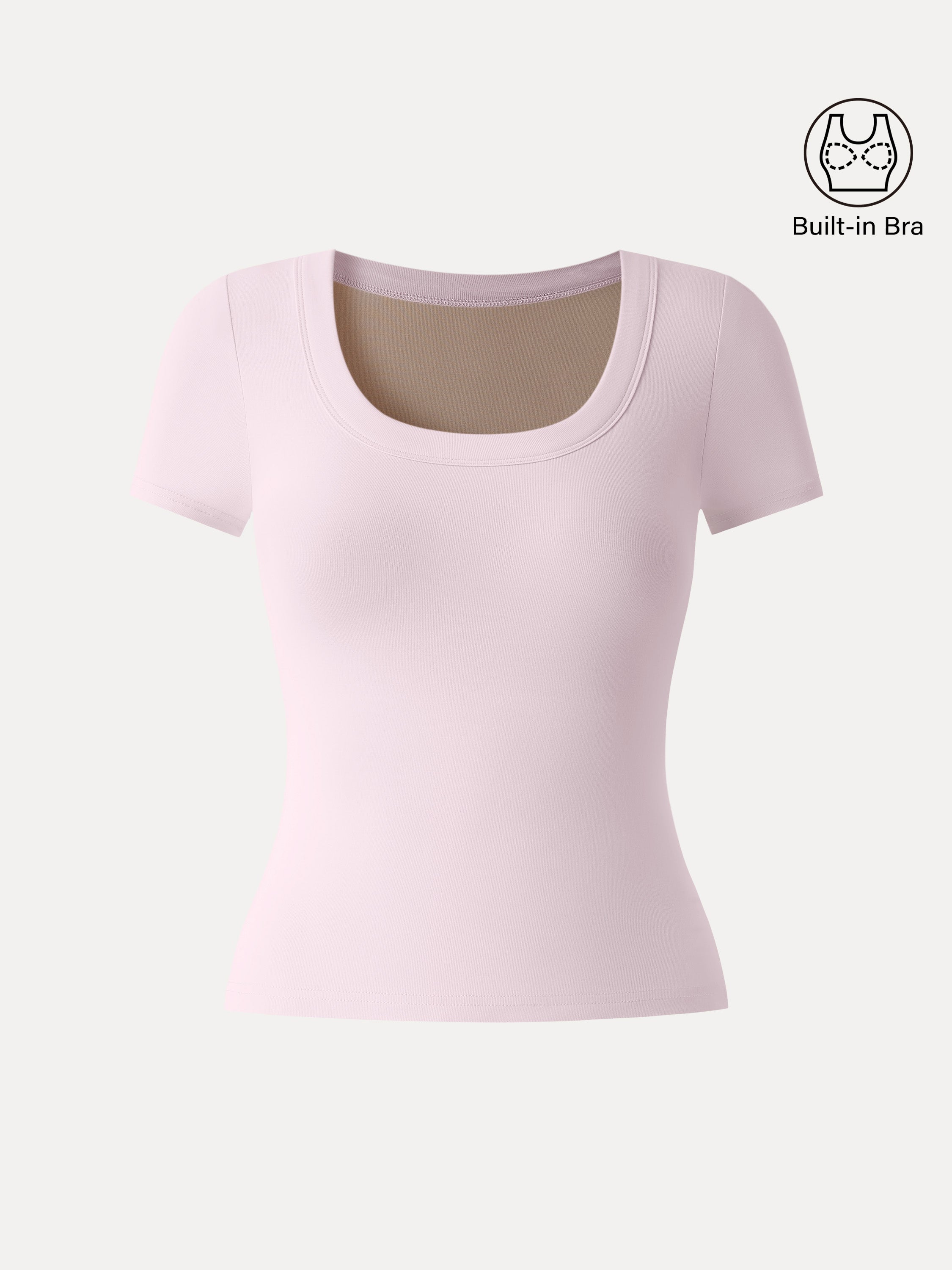 SkinKiss U-Neck Short Sleeve Everyday Brami