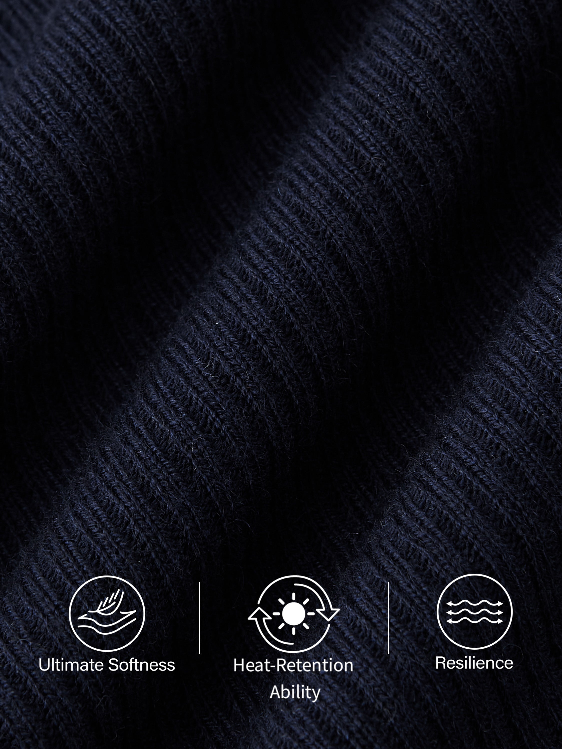 Cozy Rib V-Neck Button-Fronted Cardigan