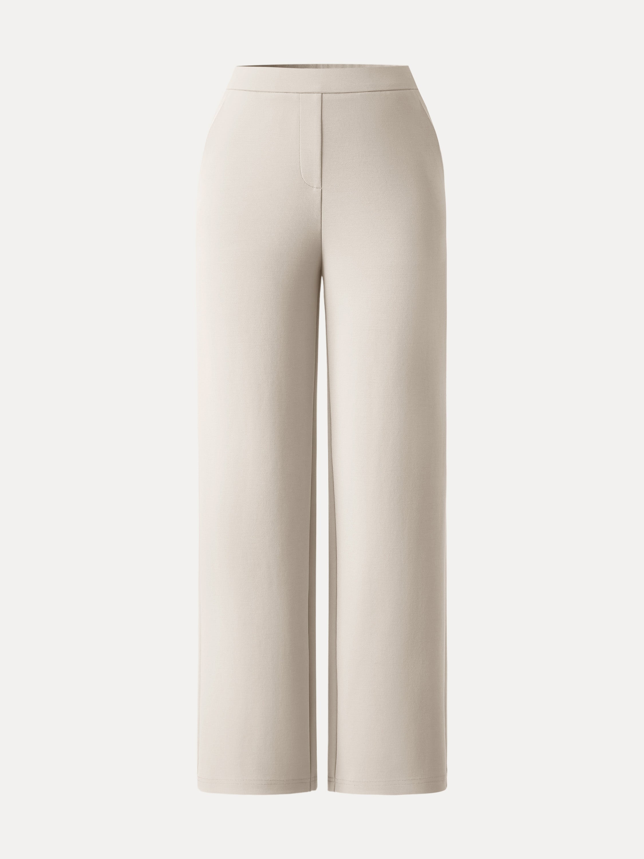 Sandwashed Modal Breathable Straight Leg Pull-on Travel Pants