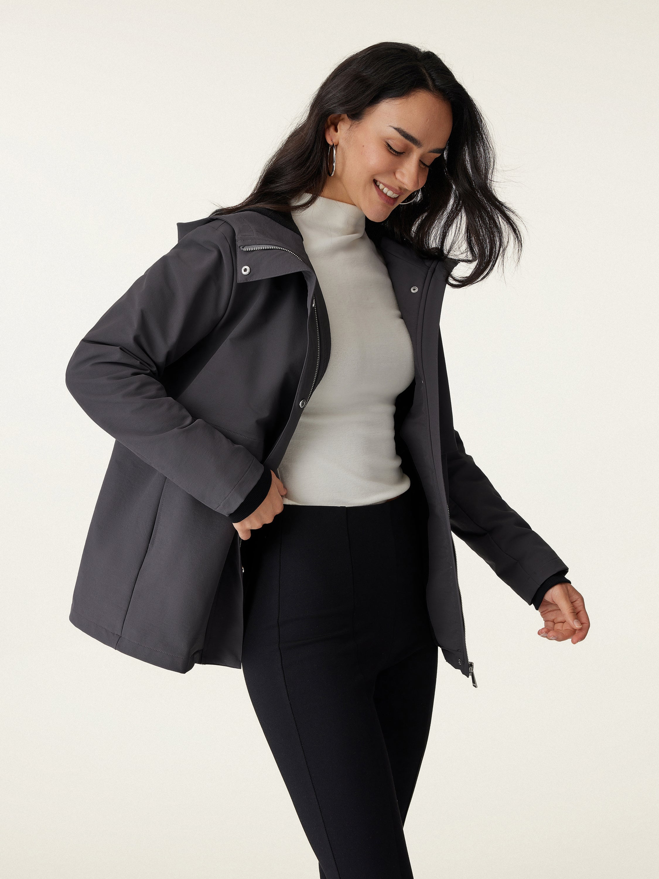 Waterproof Hooded Fleece Jacket