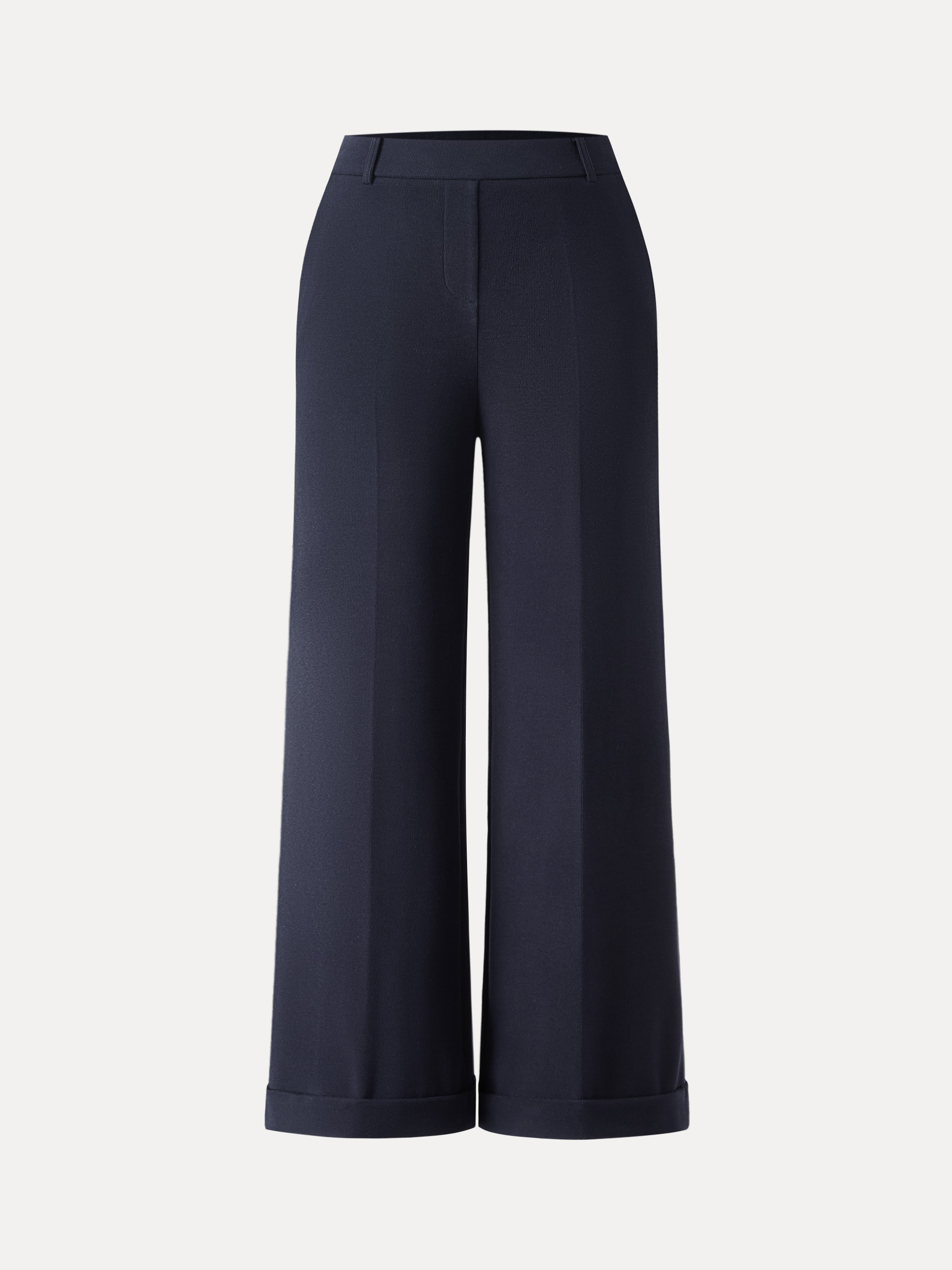 Cozy Warm High Rise Kickout Pull-on Pants with Pockets