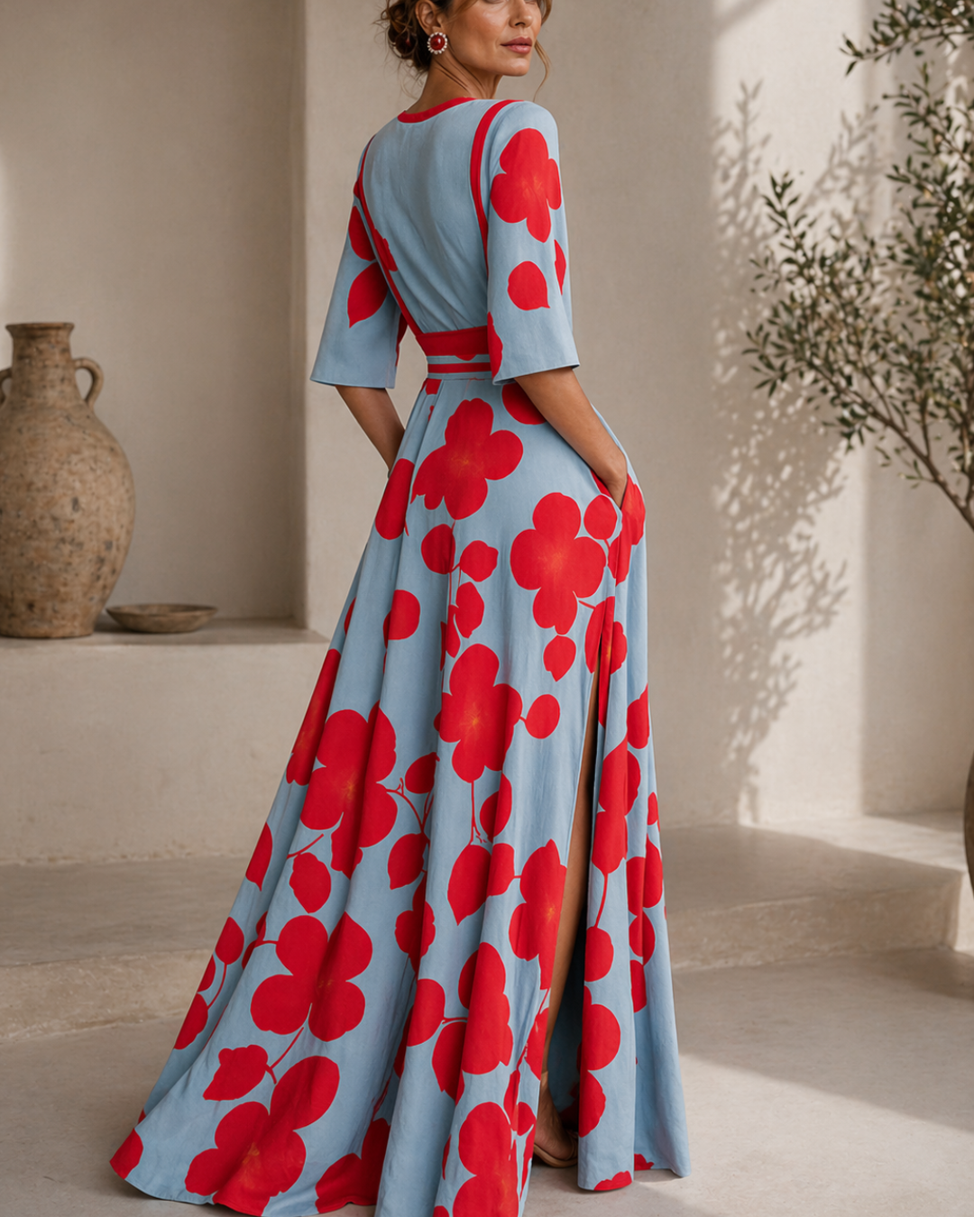 Layla™ | Elegant Viscose Dress