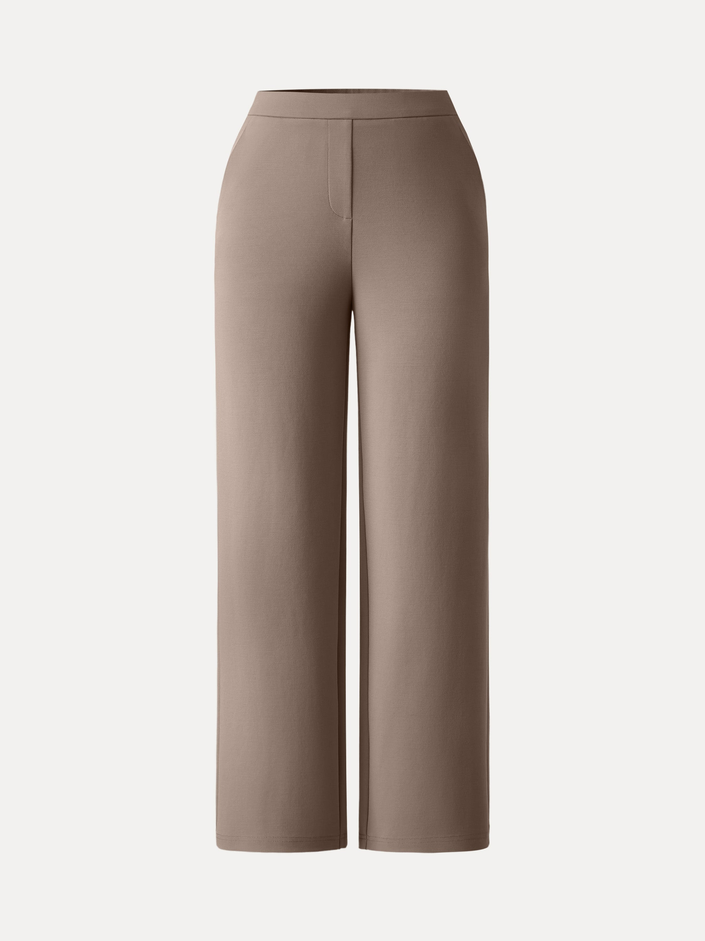 Sandwashed Modal Breathable Straight Leg Pull-on Travel Pants