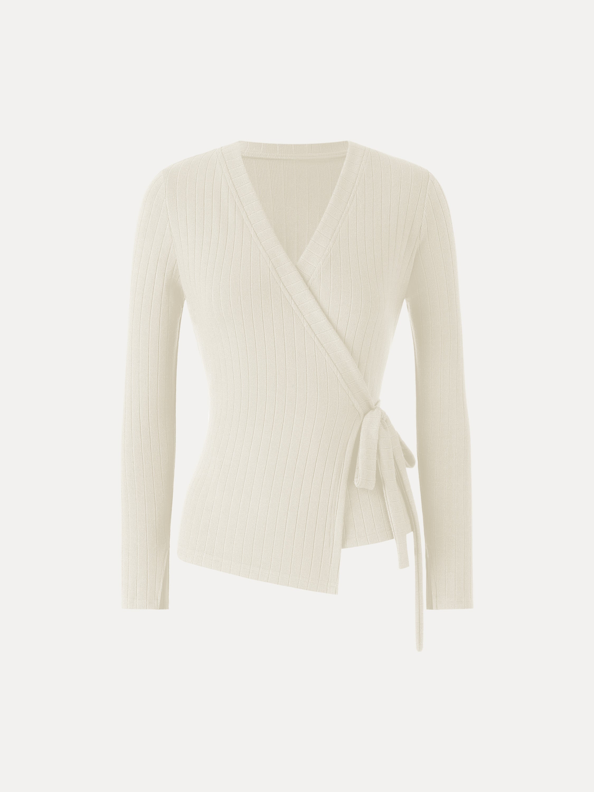 Wrapped Long Sleeve Top