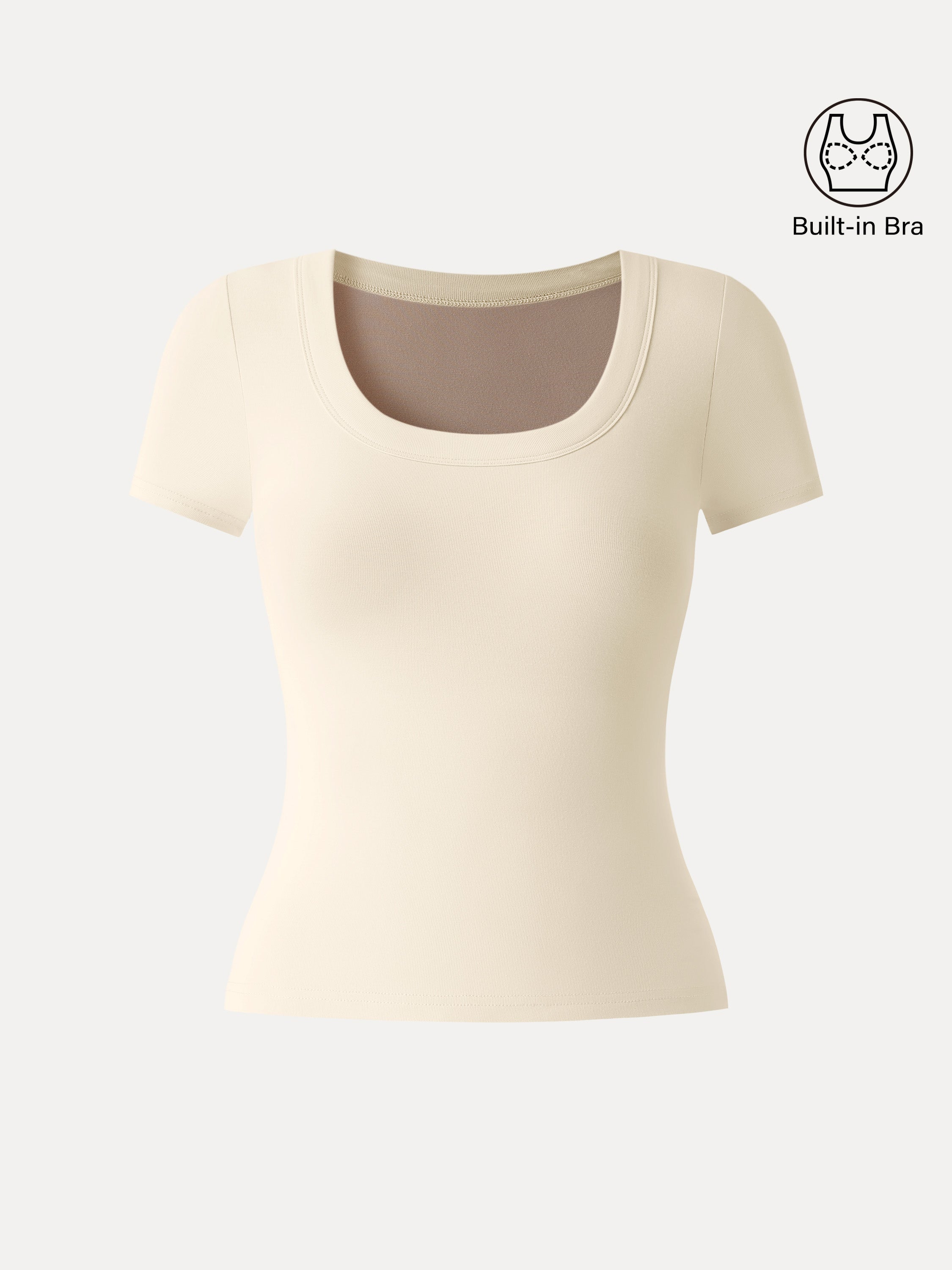 SkinKiss U-Neck Short Sleeve Everyday Brami